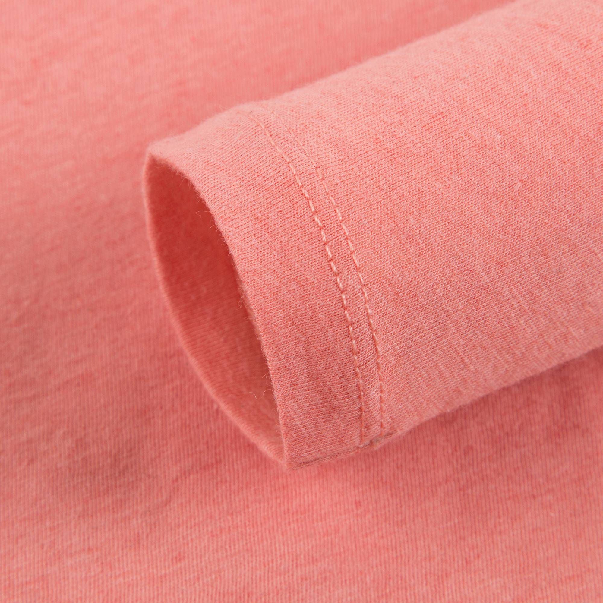 Girls Coral Pink Jersey Top