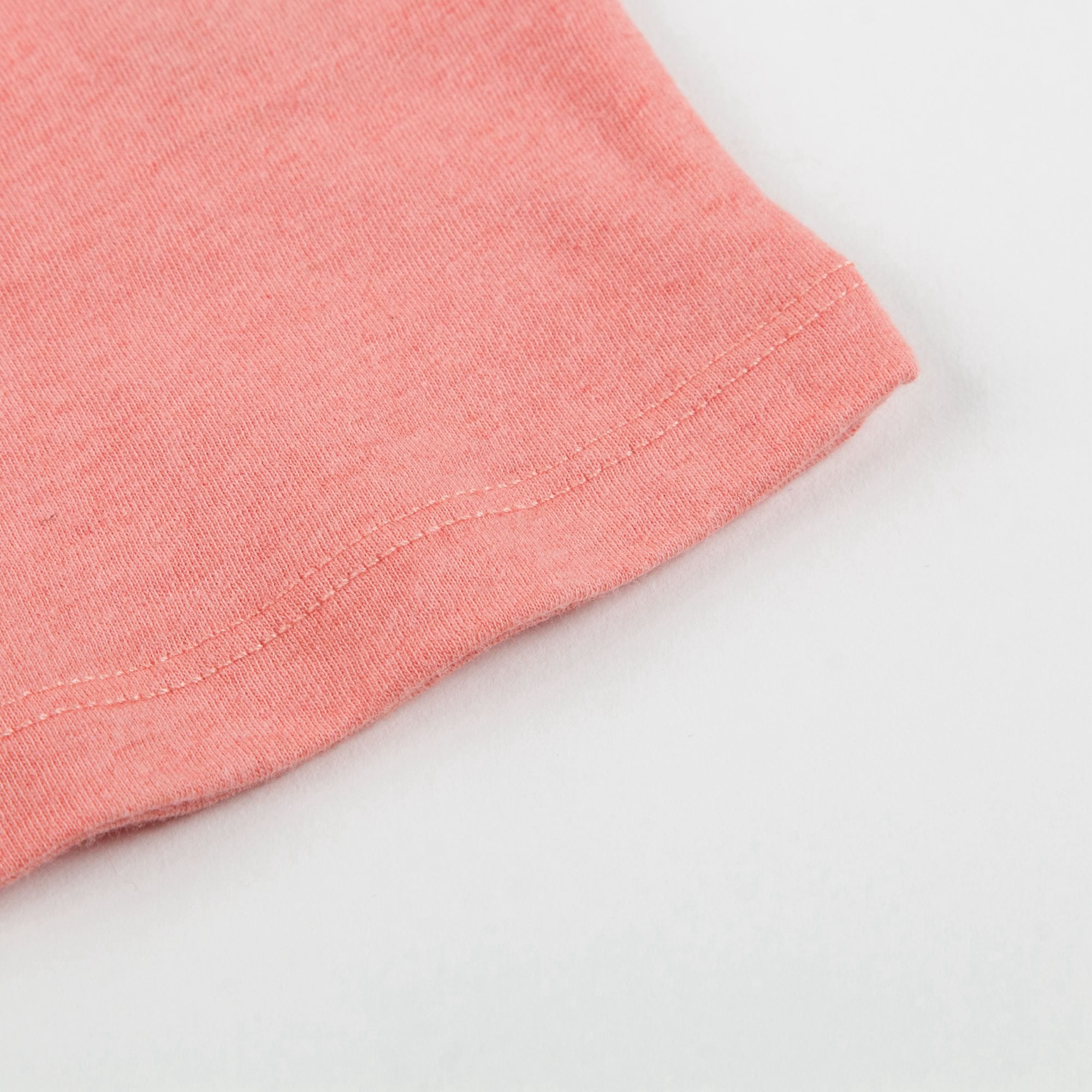 Girls Coral Pink Jersey Top