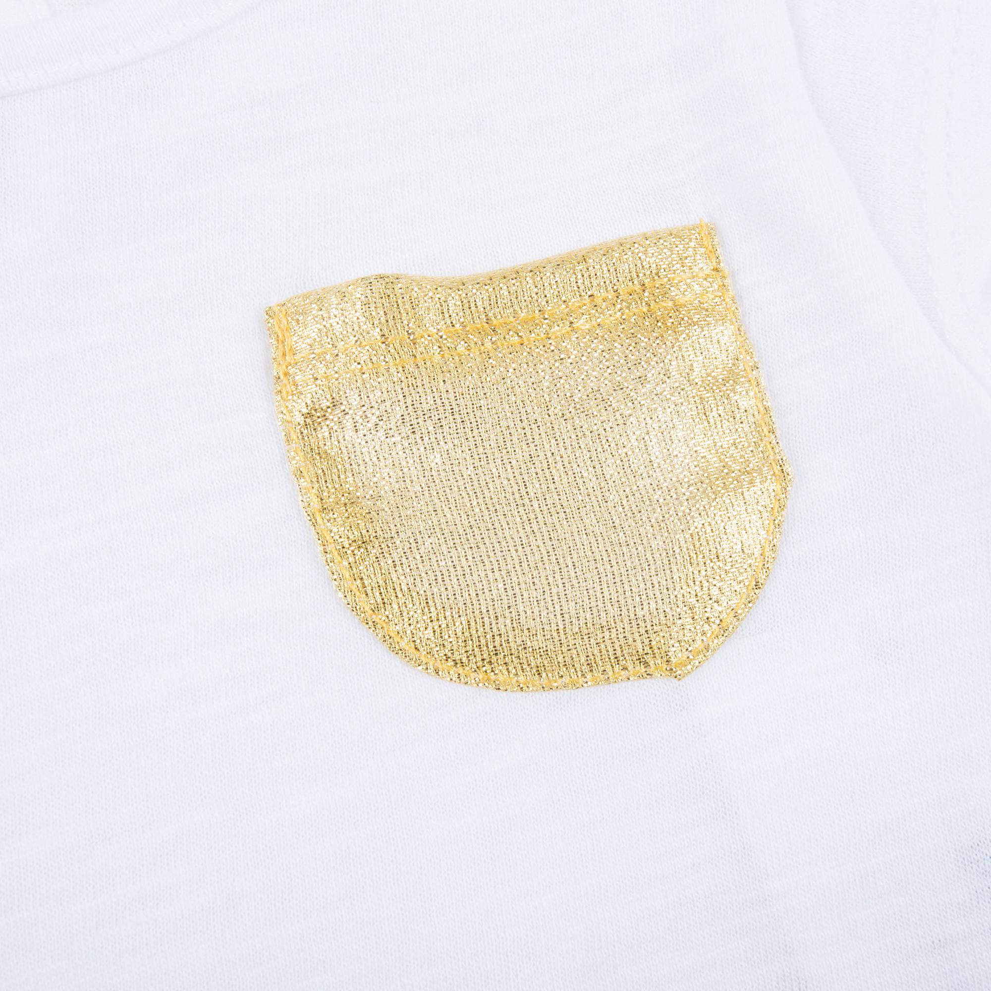 Baby White "Jersey" Cotton T-shirt