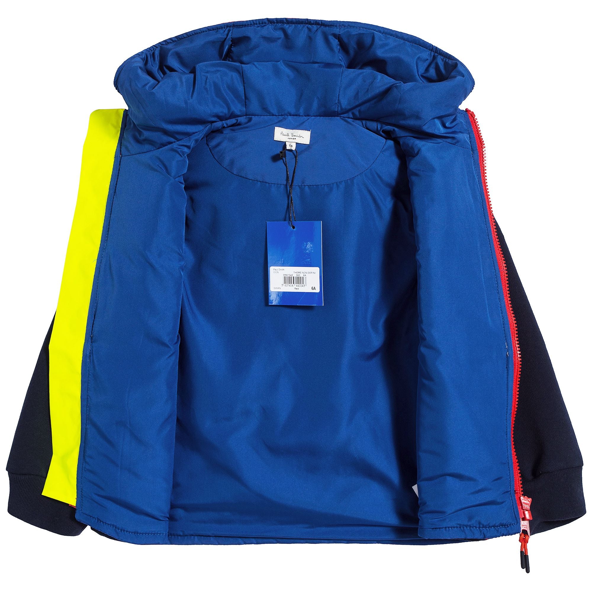 Boys Red & Blue Coat