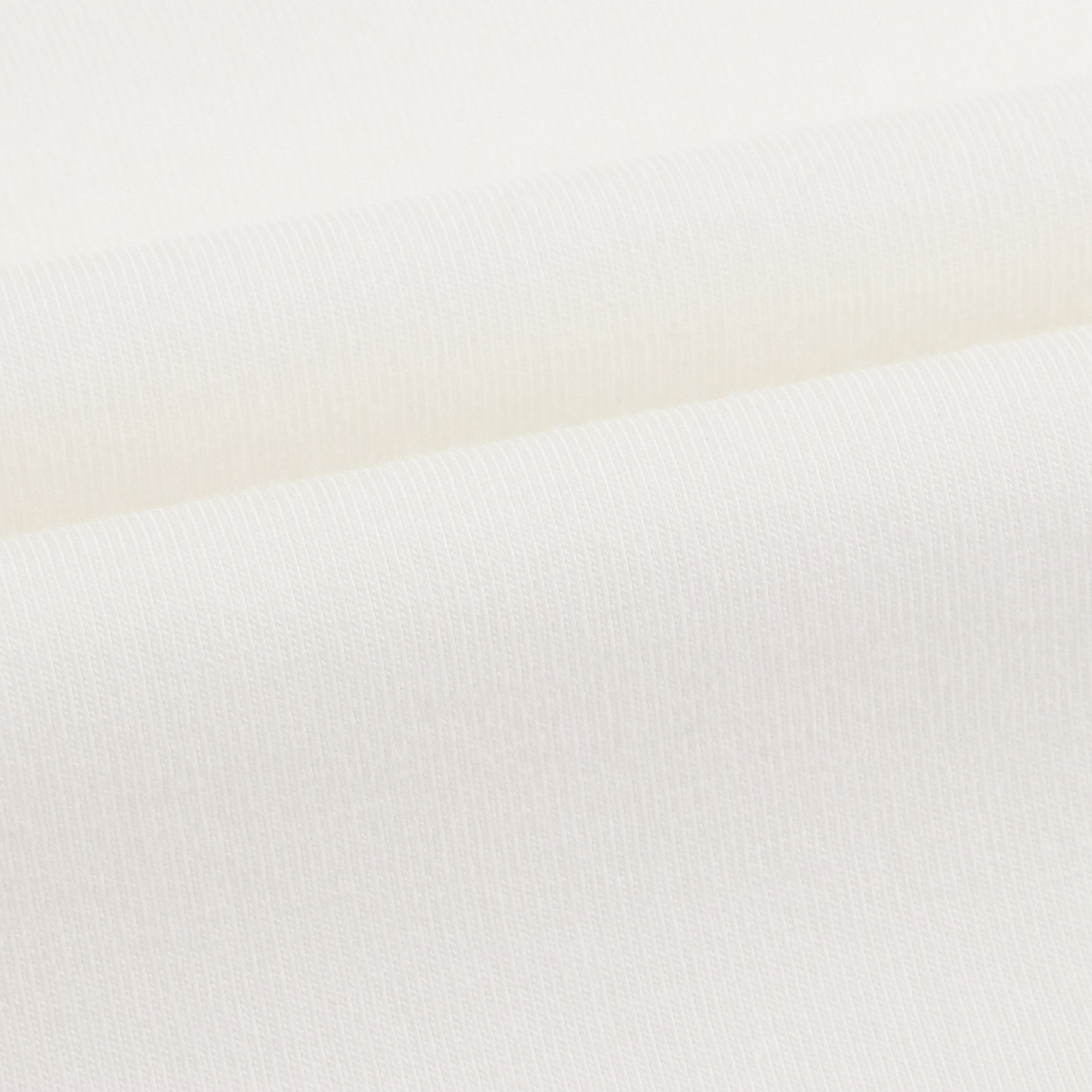 Girls White Cotton T-shirt