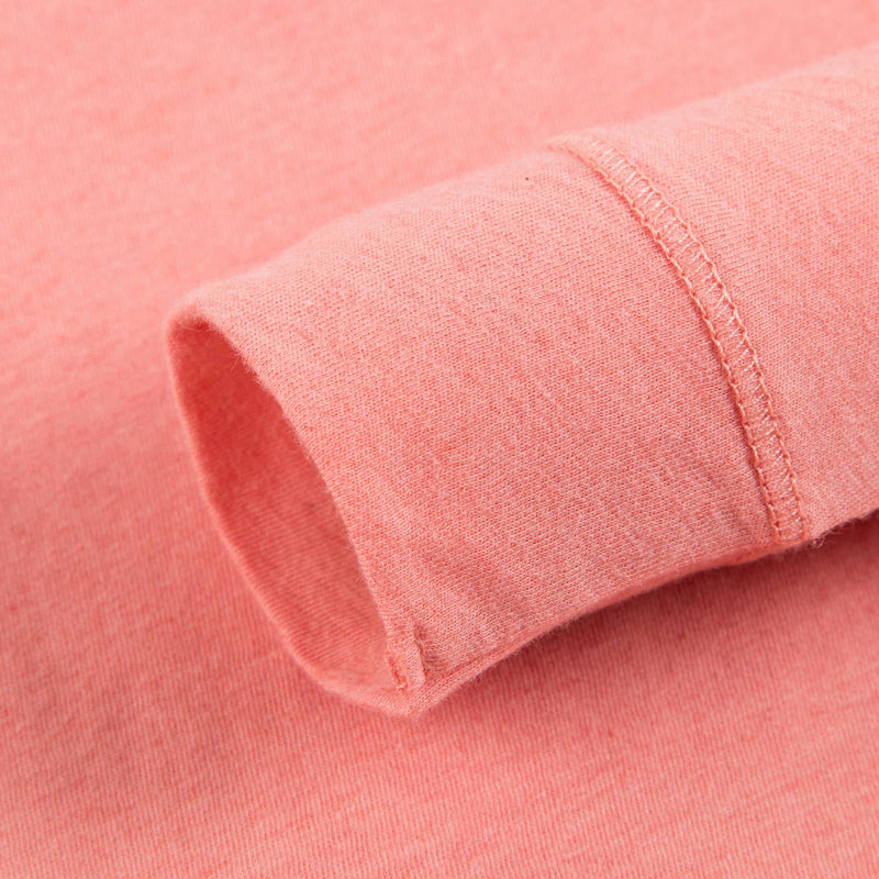 Girls Coral Pink Jersey Top