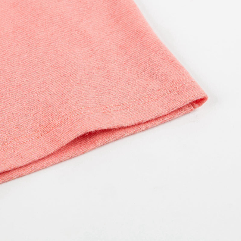 Girls Coral Pink Jersey Top