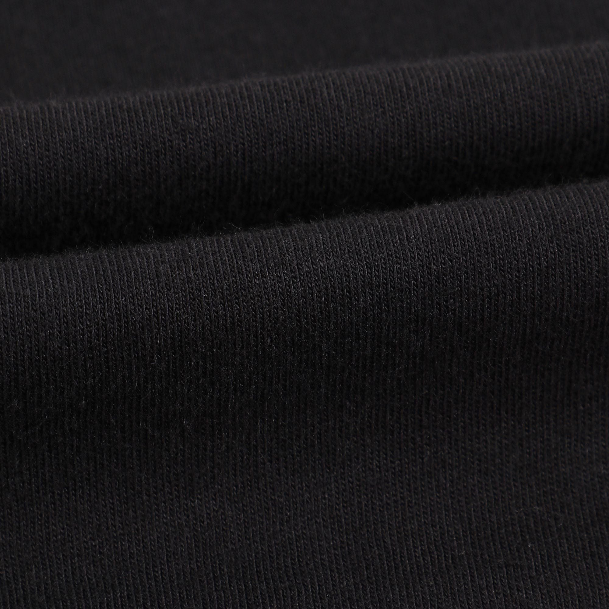 Girls Black Cotton T-shirt