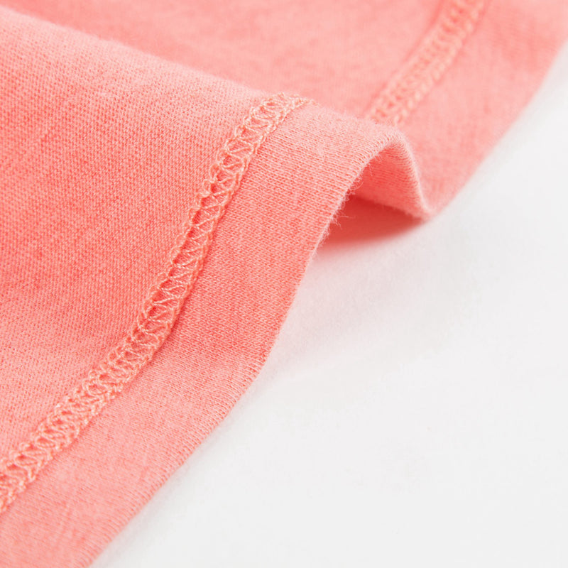 Girls Coral Pink Jersey Top