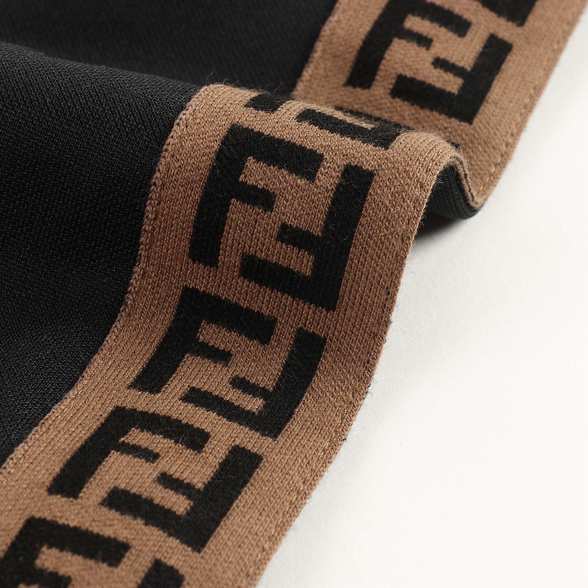 Boys & Girls Black "FF" Logo Jumpsuit