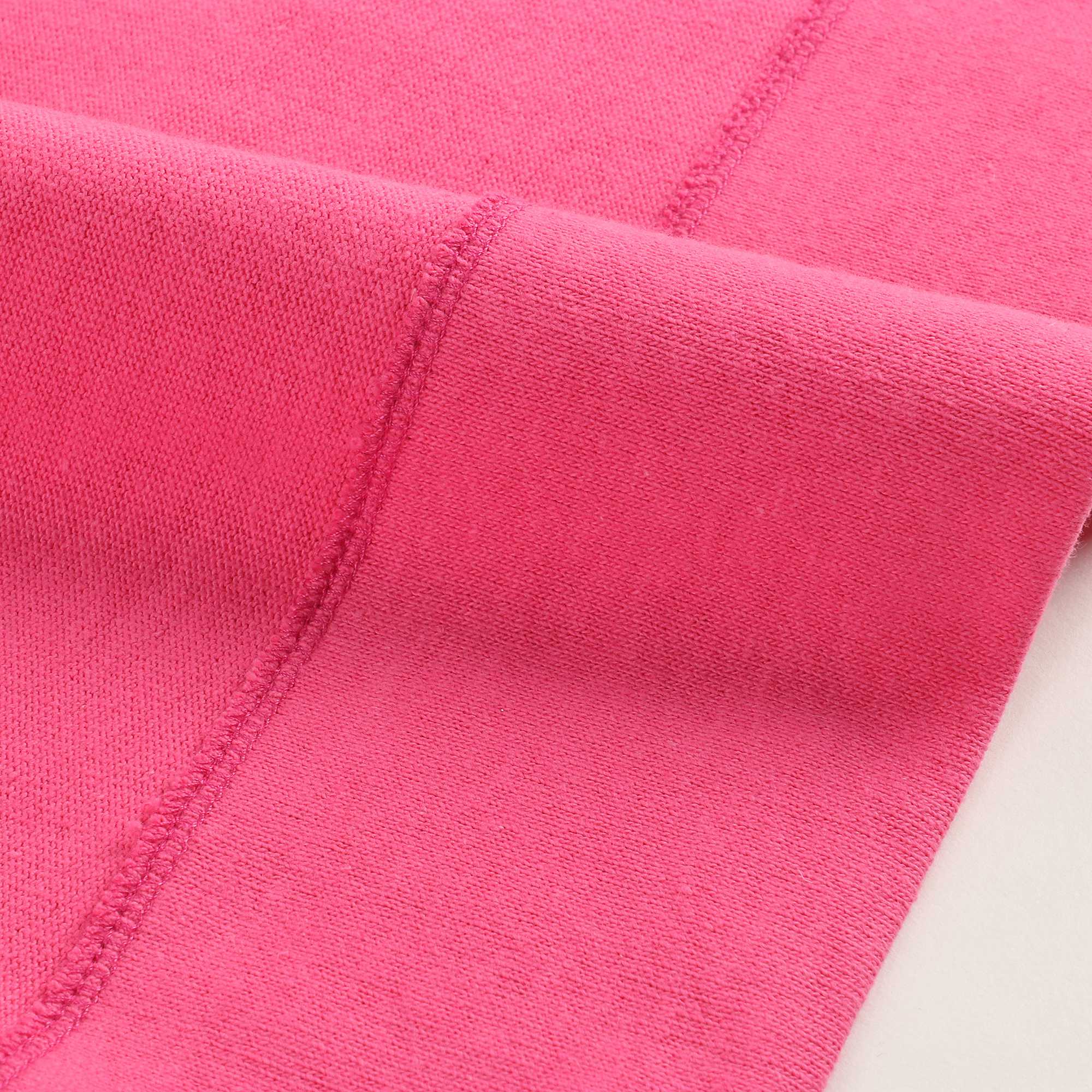 Girls Fuxia Cotton Dress