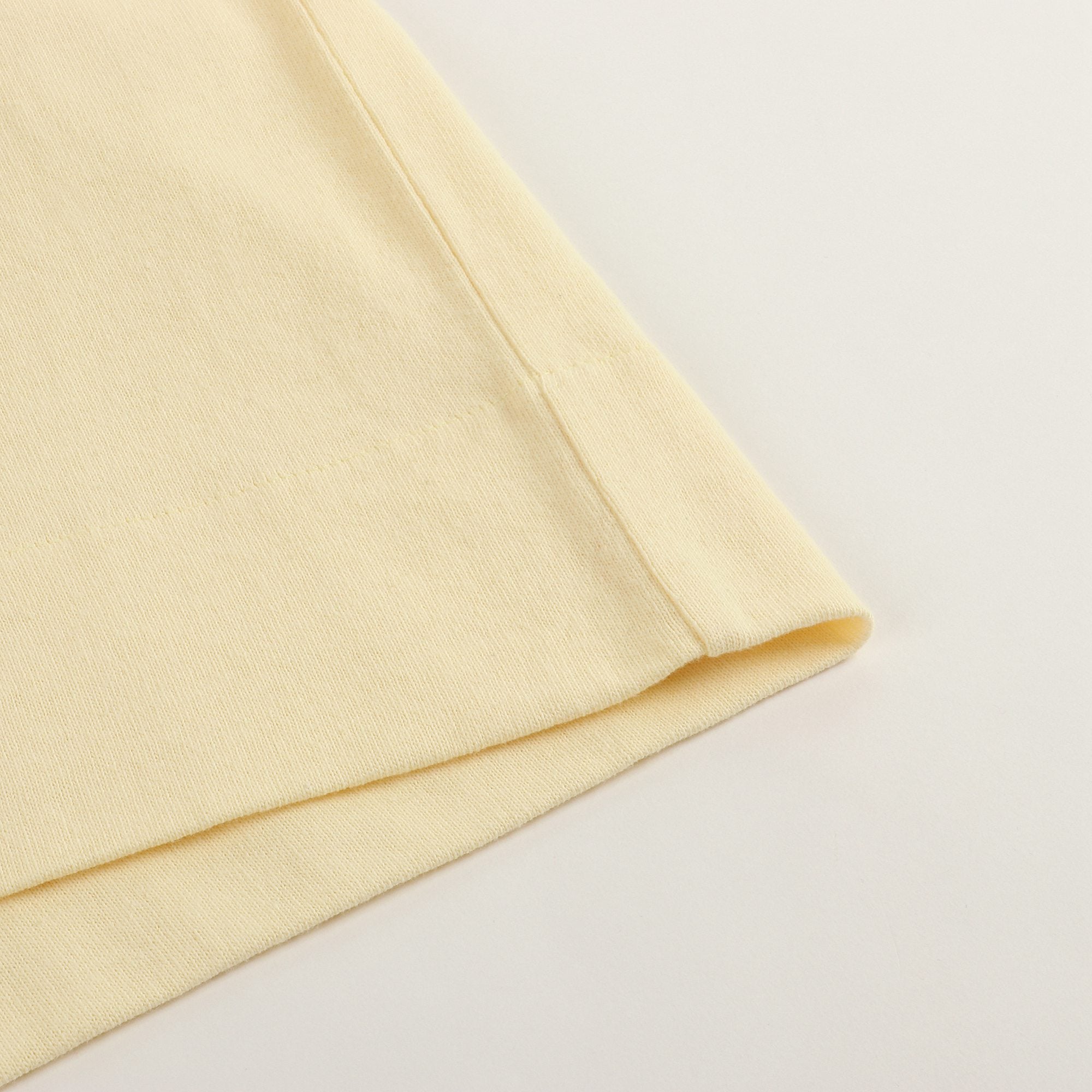 Girls Faded Yellow Cotton Dress
