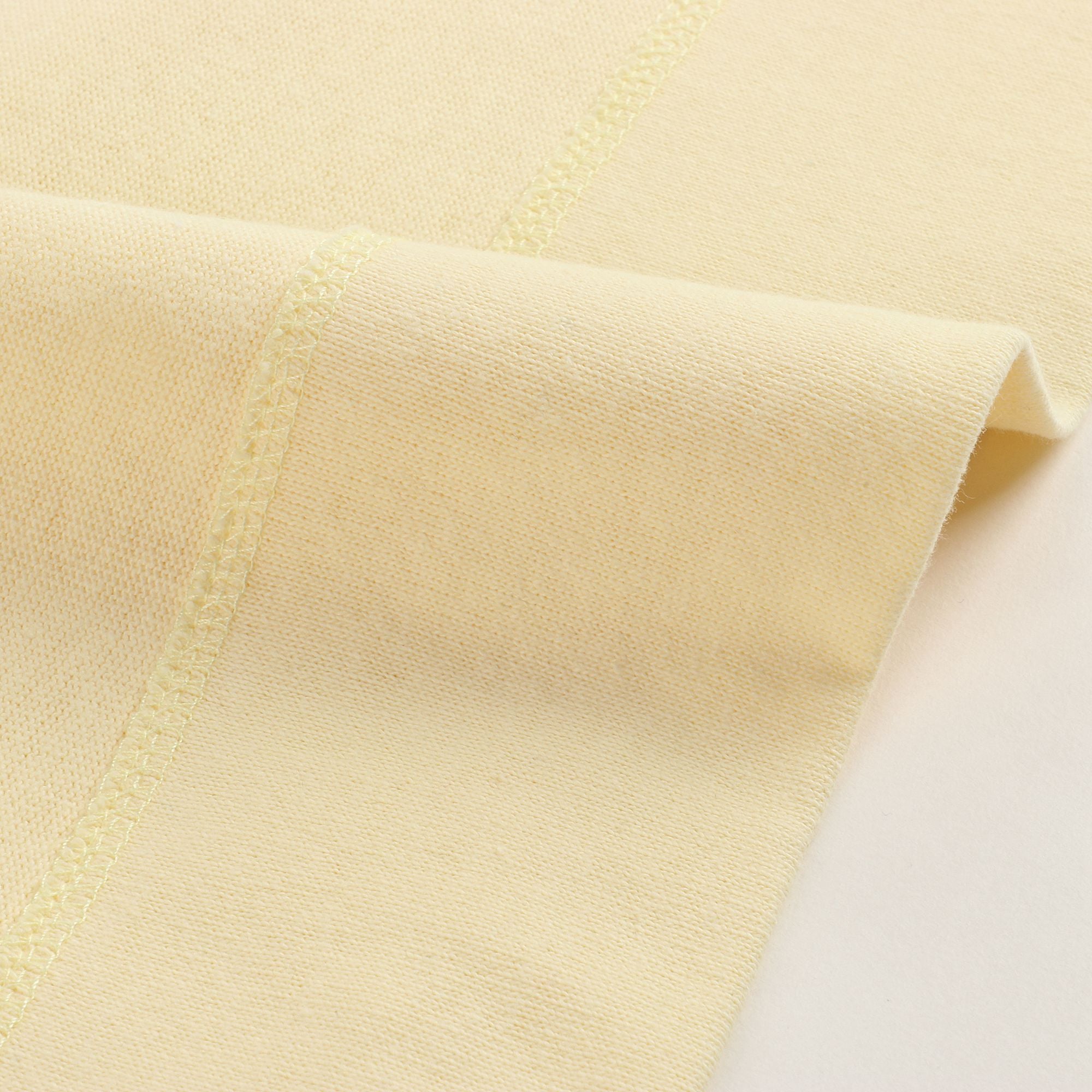 Girls Faded Yellow Cotton Dress
