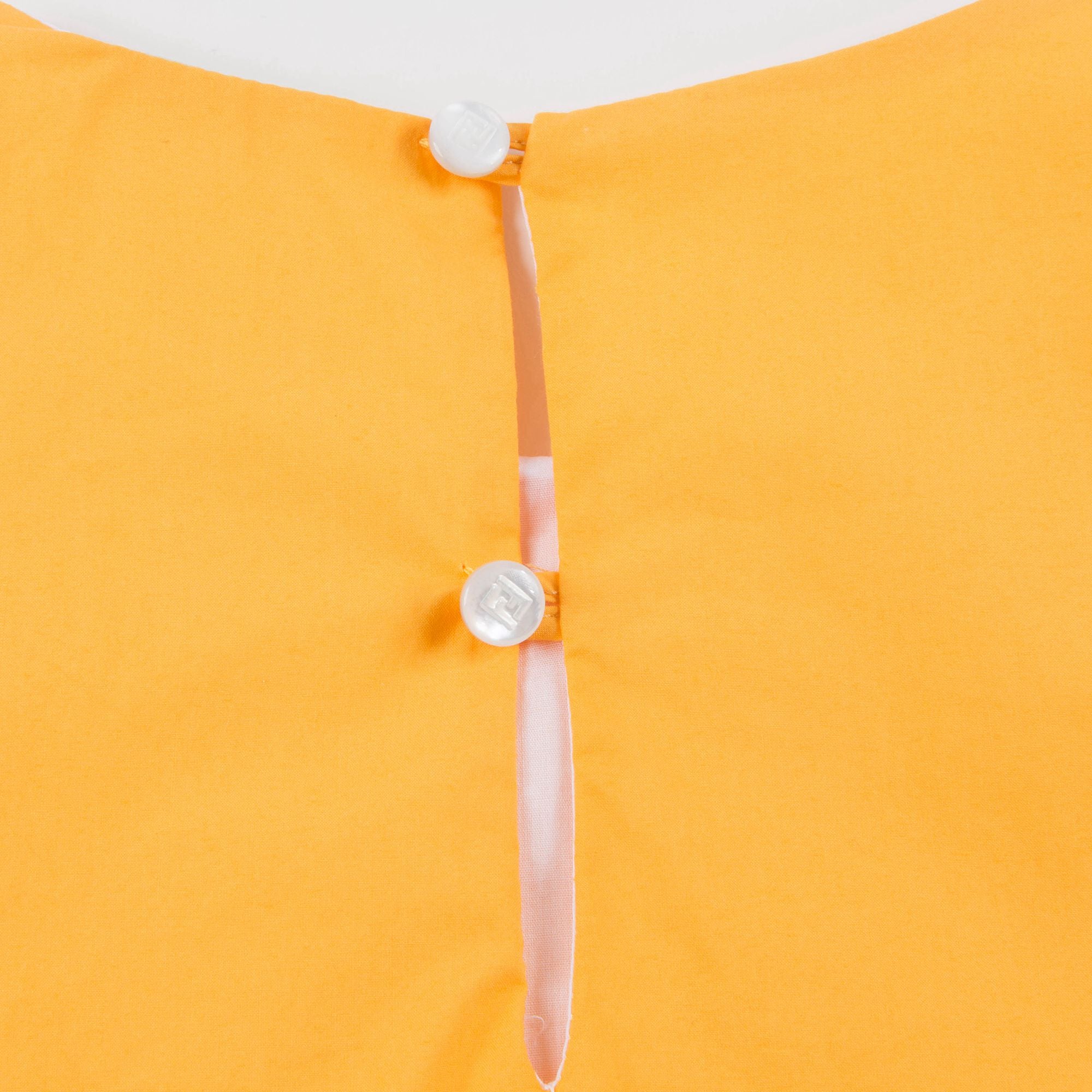 Girls Yellow Cotton Dress