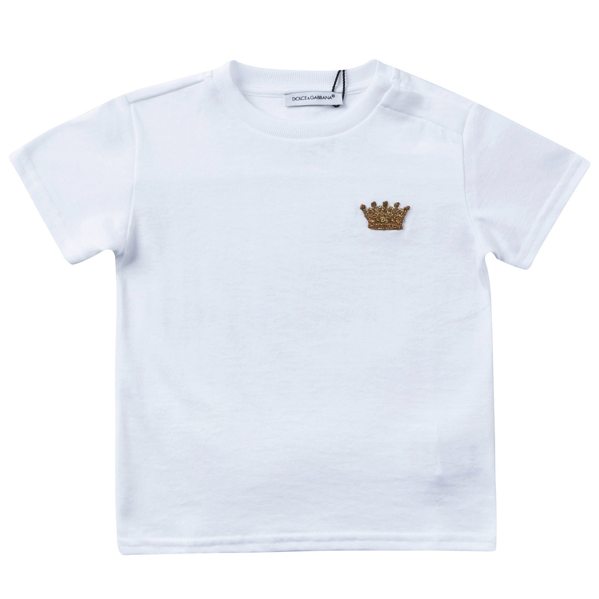 Baby  White Cotton T-shirt