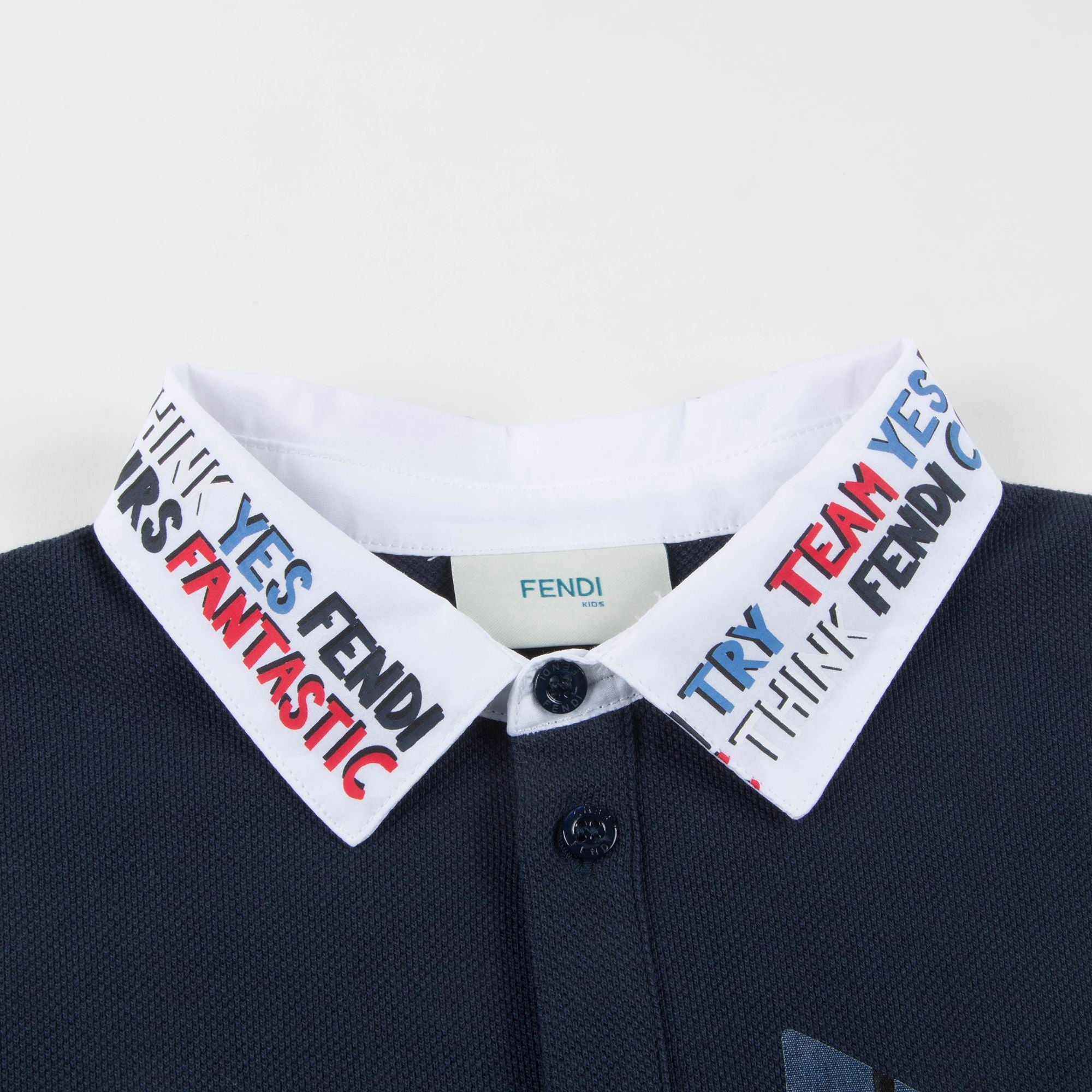 Boys Blue Cotton Polo Shirt