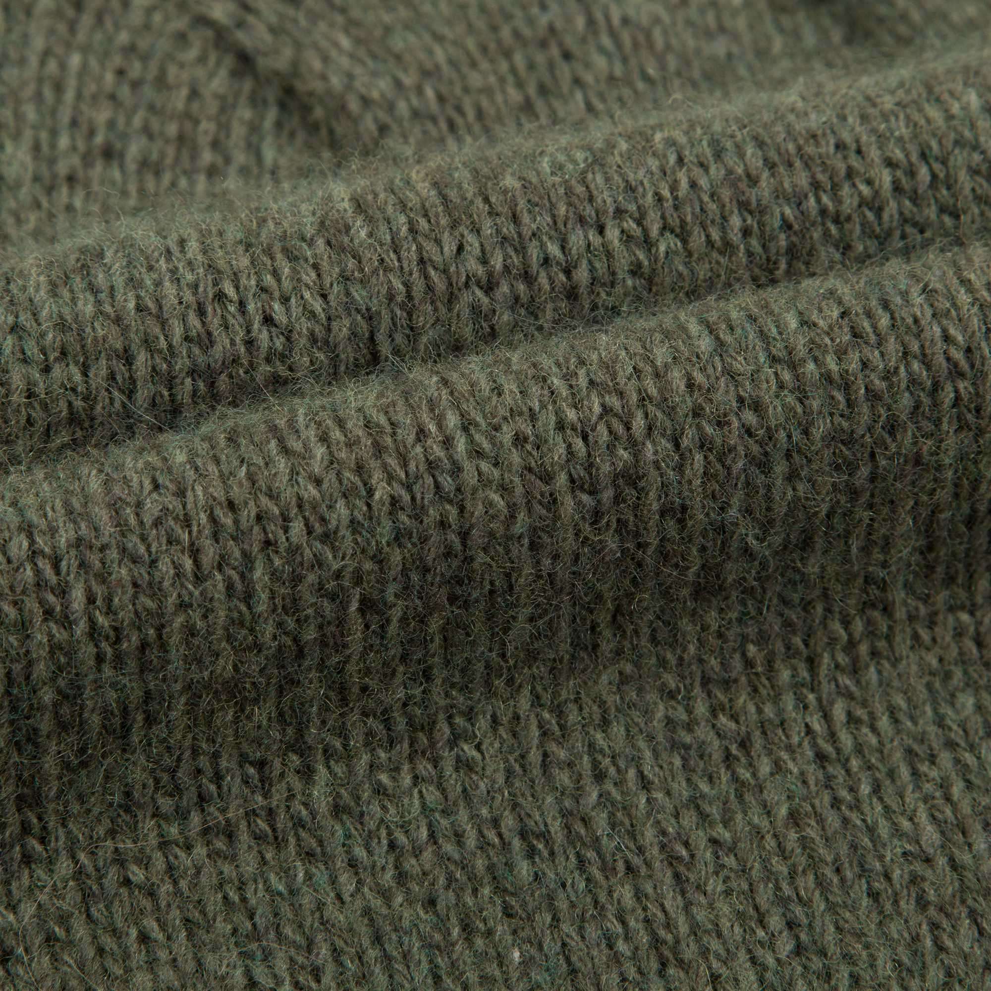 Baby Girls Dark Green Knitted Dress