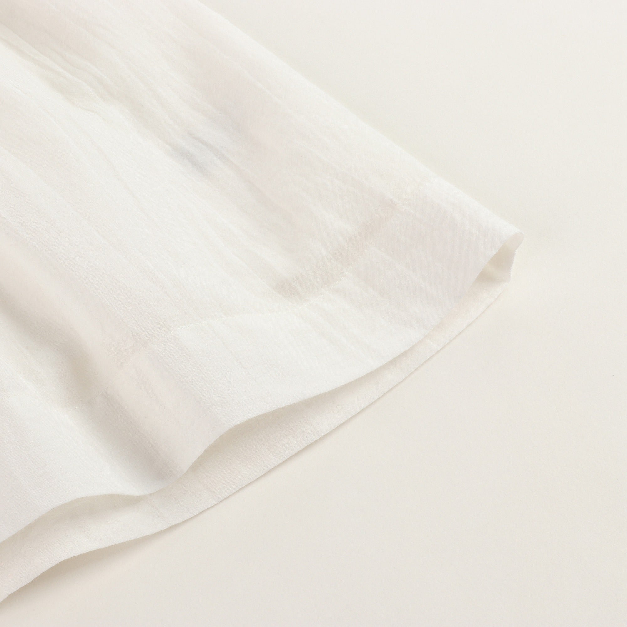 Girls White Cotton Dress