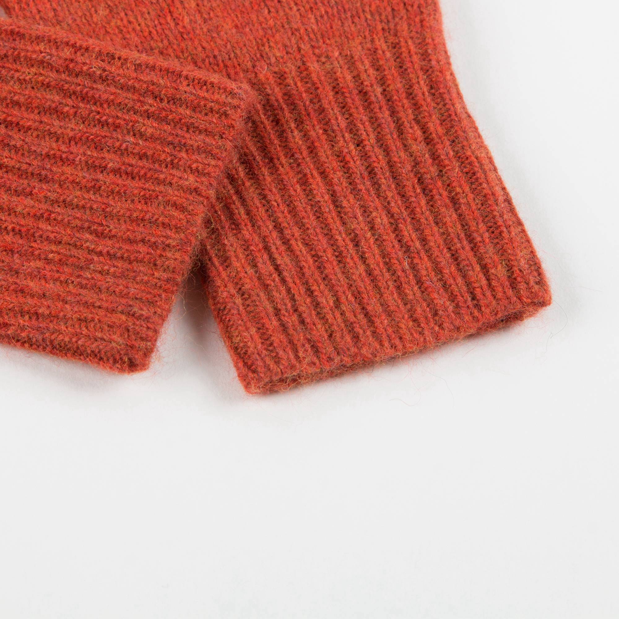 Baby Red Knitted Romper