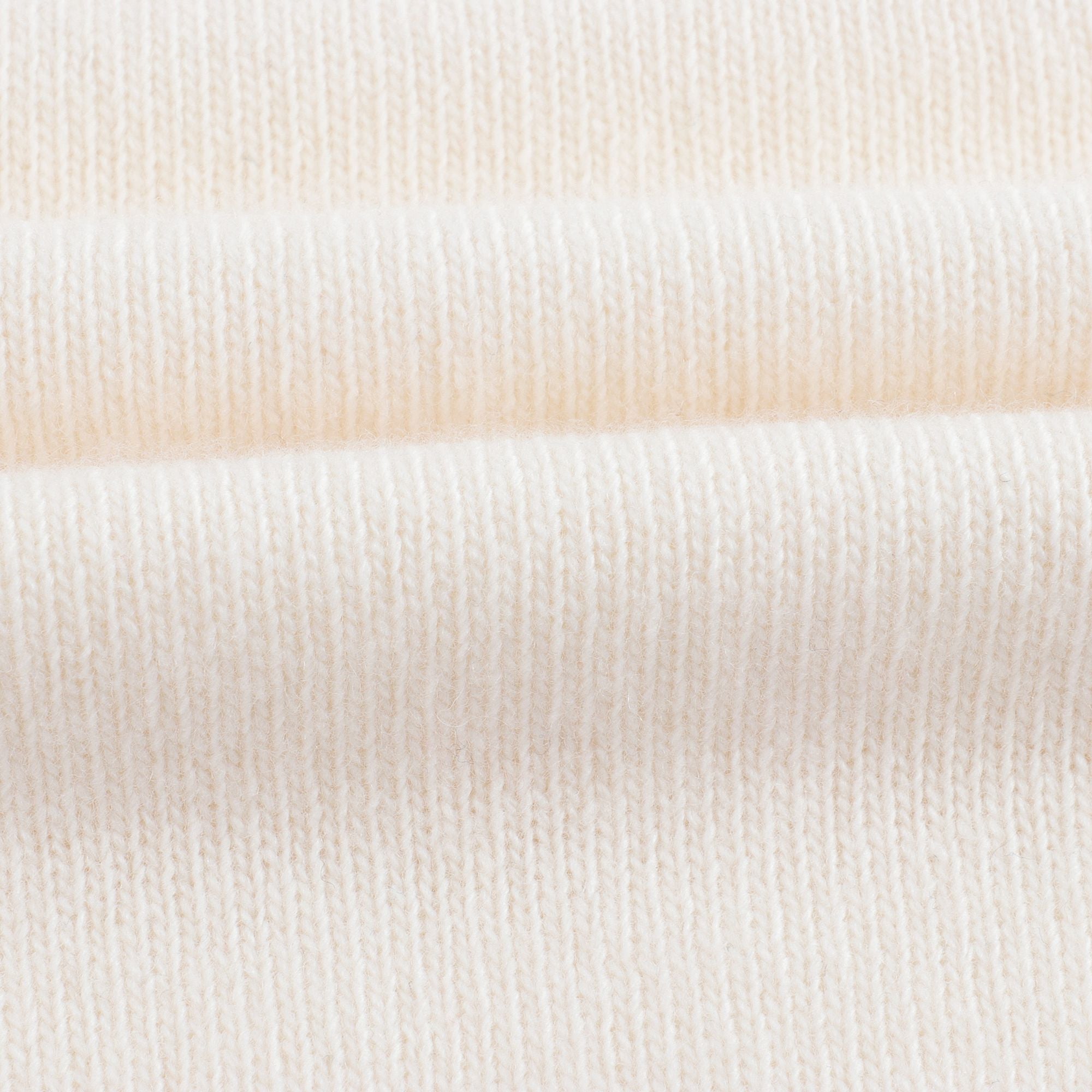 Girls White Embroidered Wool Sweater