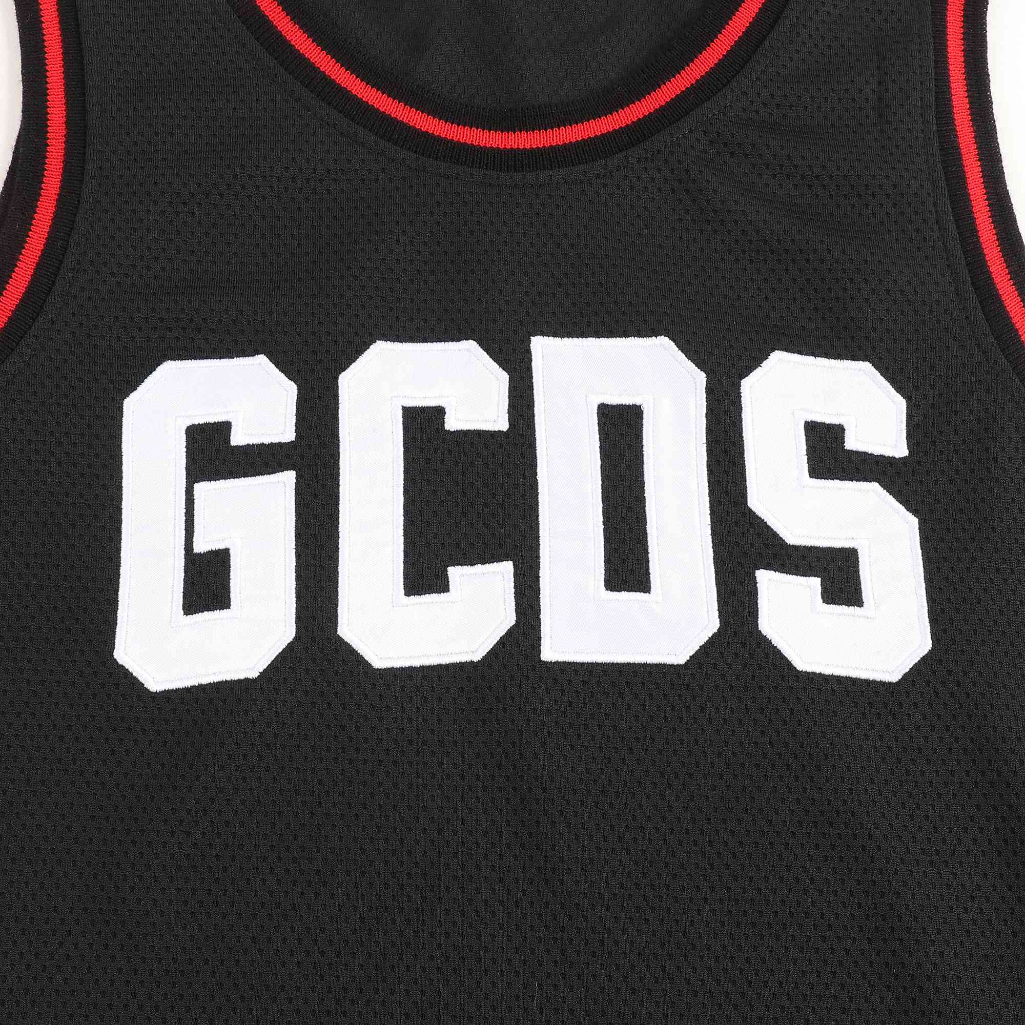 Boys & Girls Black Logo Vest