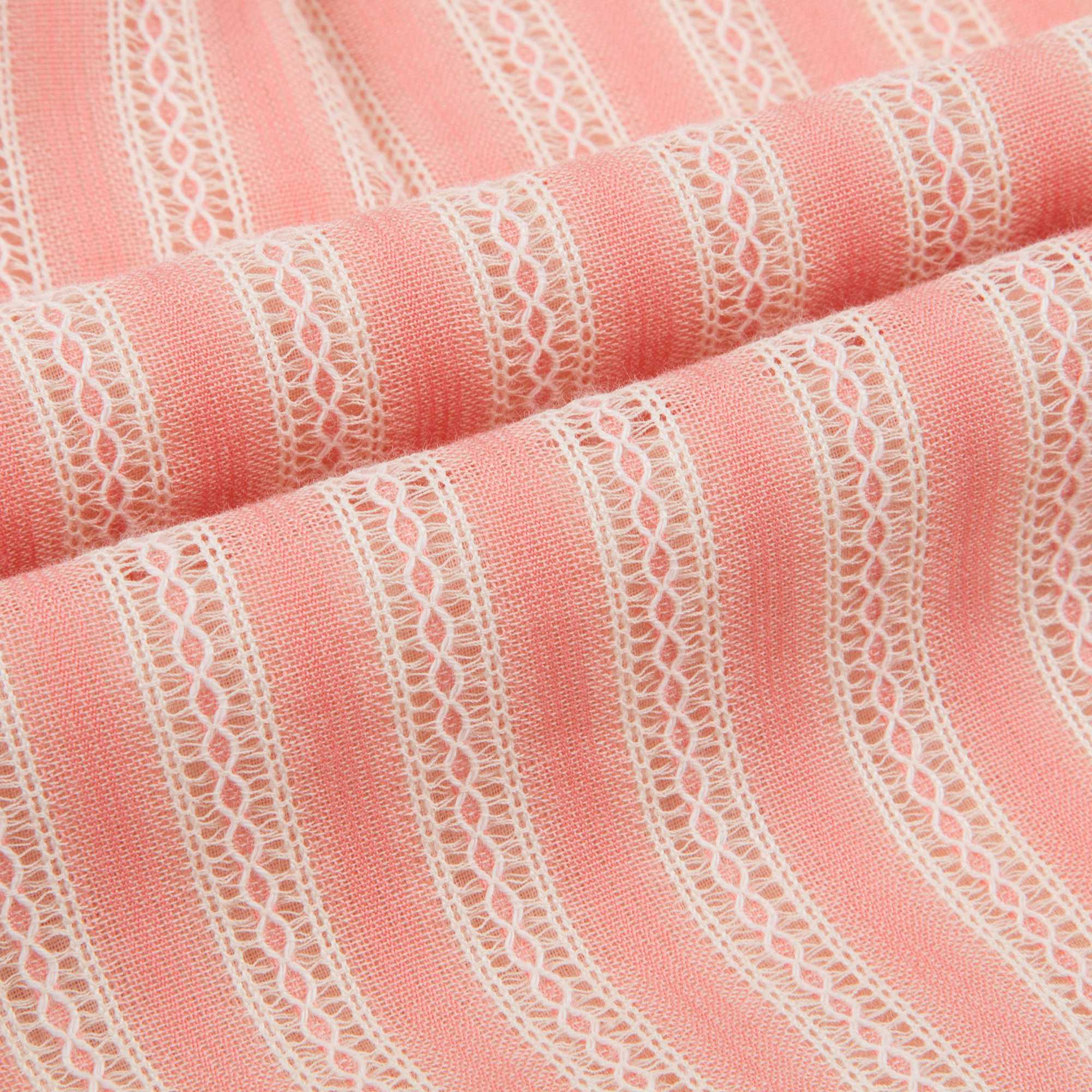 Baby Girls Light Pink Striped Dress