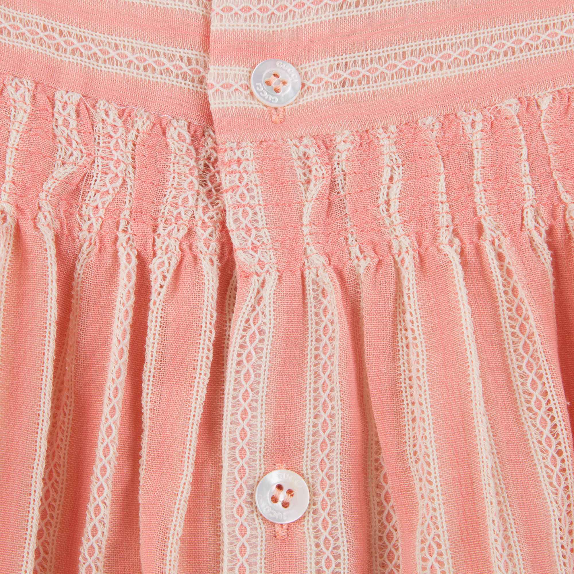 Baby Girls Light Pink Striped Dress
