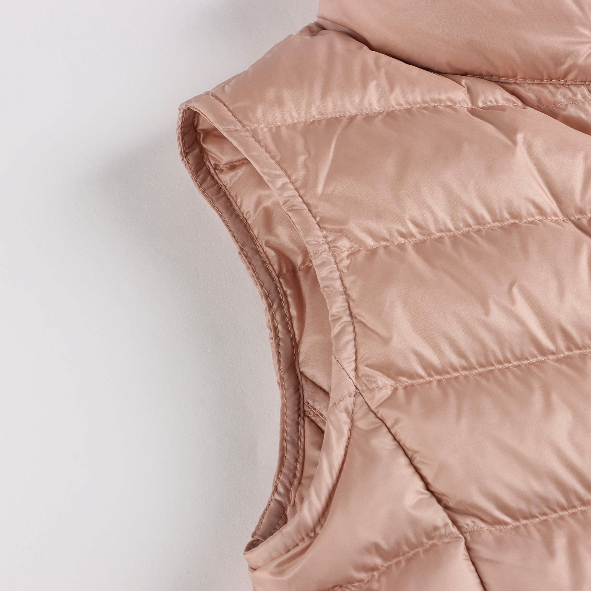 Girls Pink "LIANE" Padded Down Vest