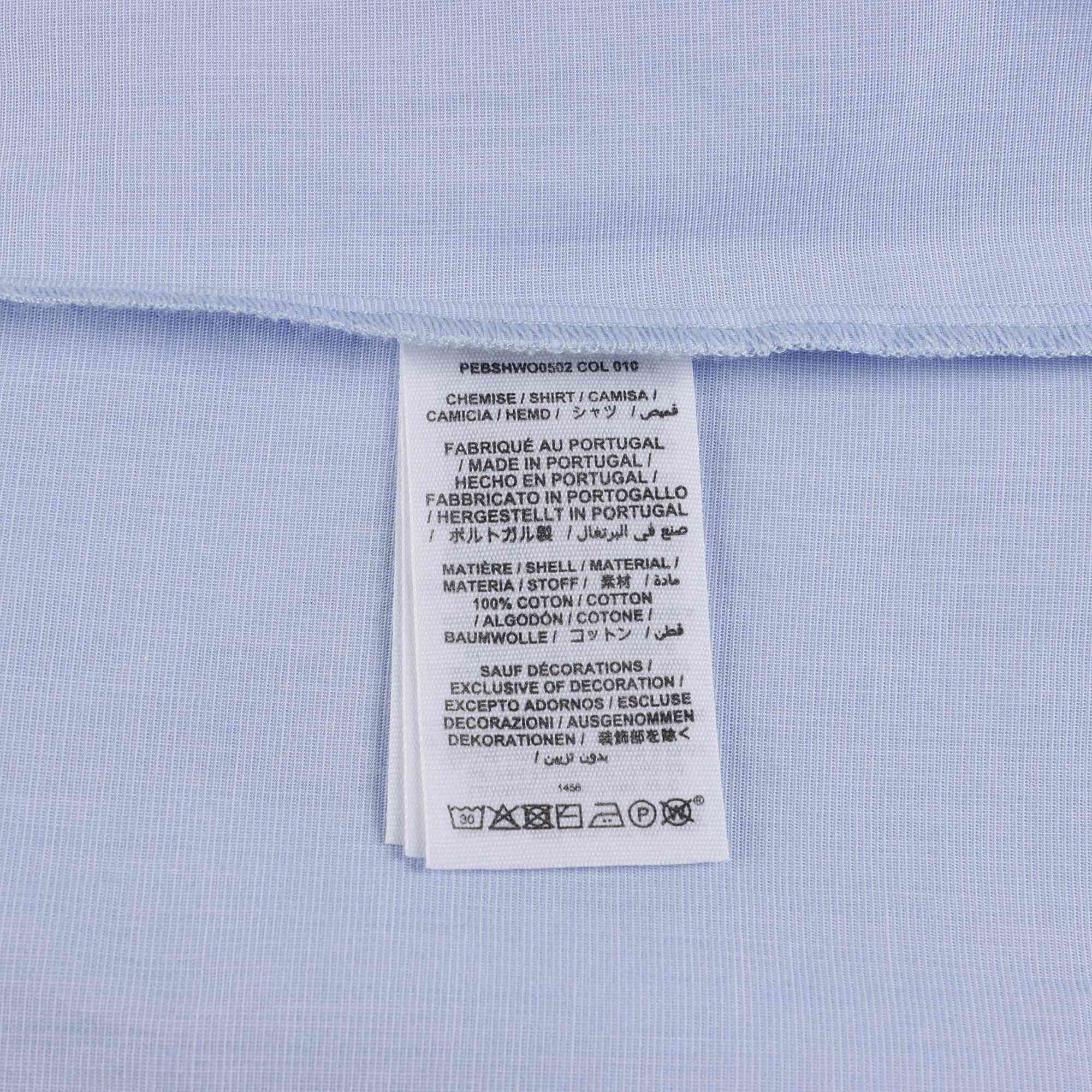 Boys & Girls Blue Cotton Shirt