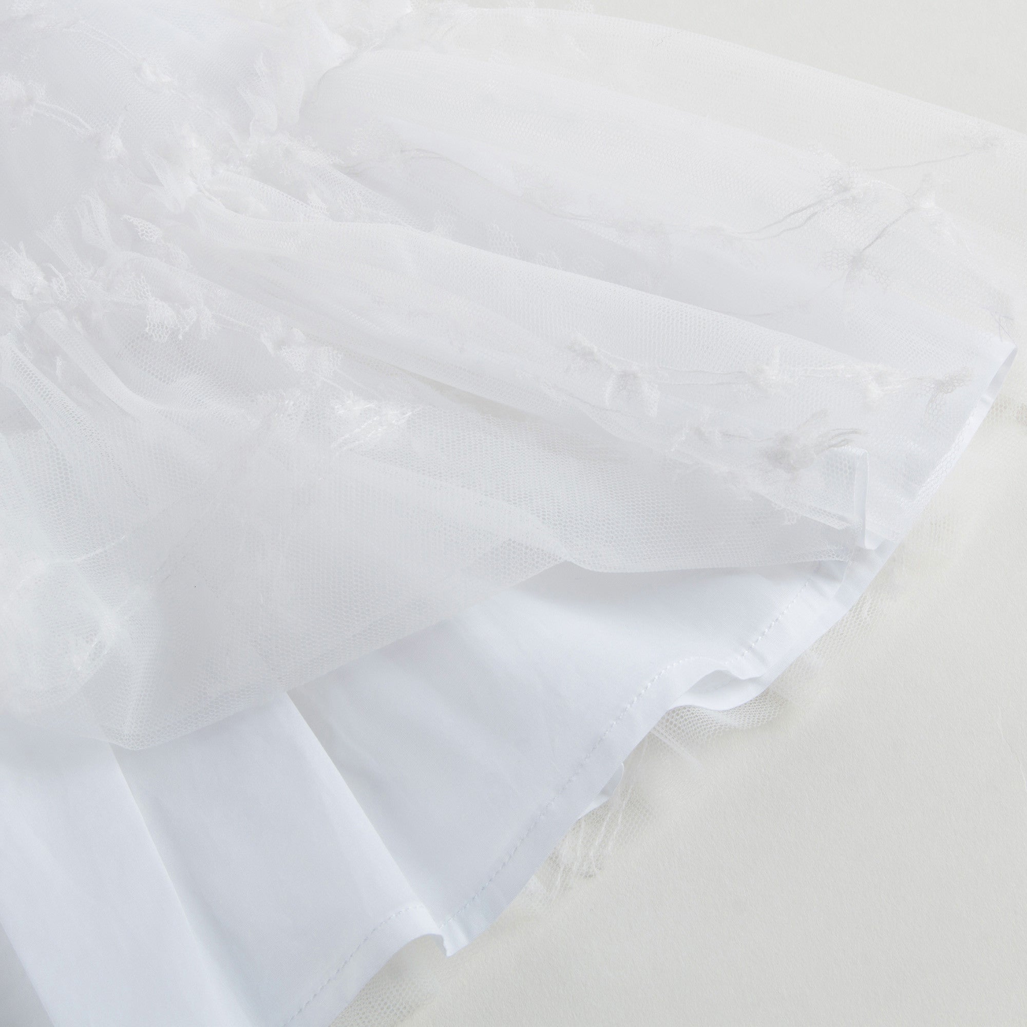 Girls White Lace Dress