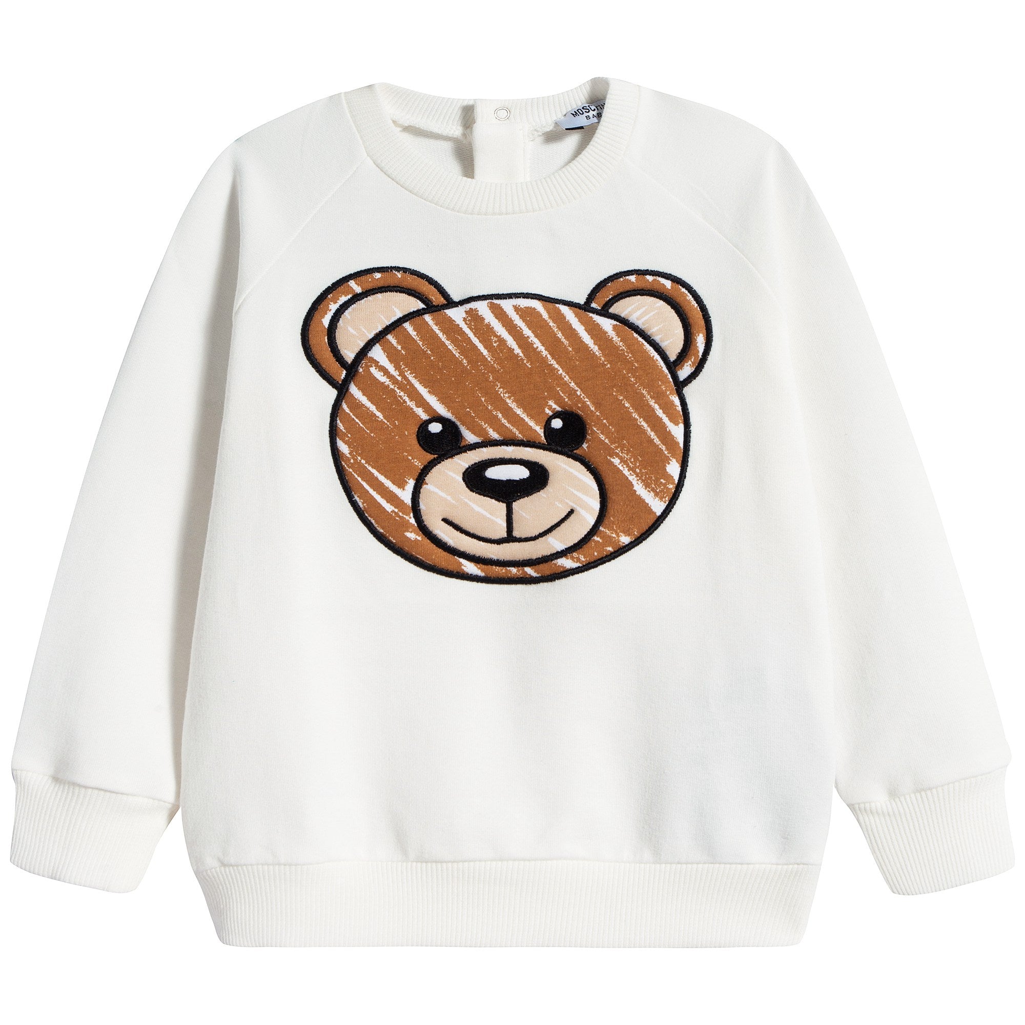 Boys & Girls Ivory Cotton Sweater