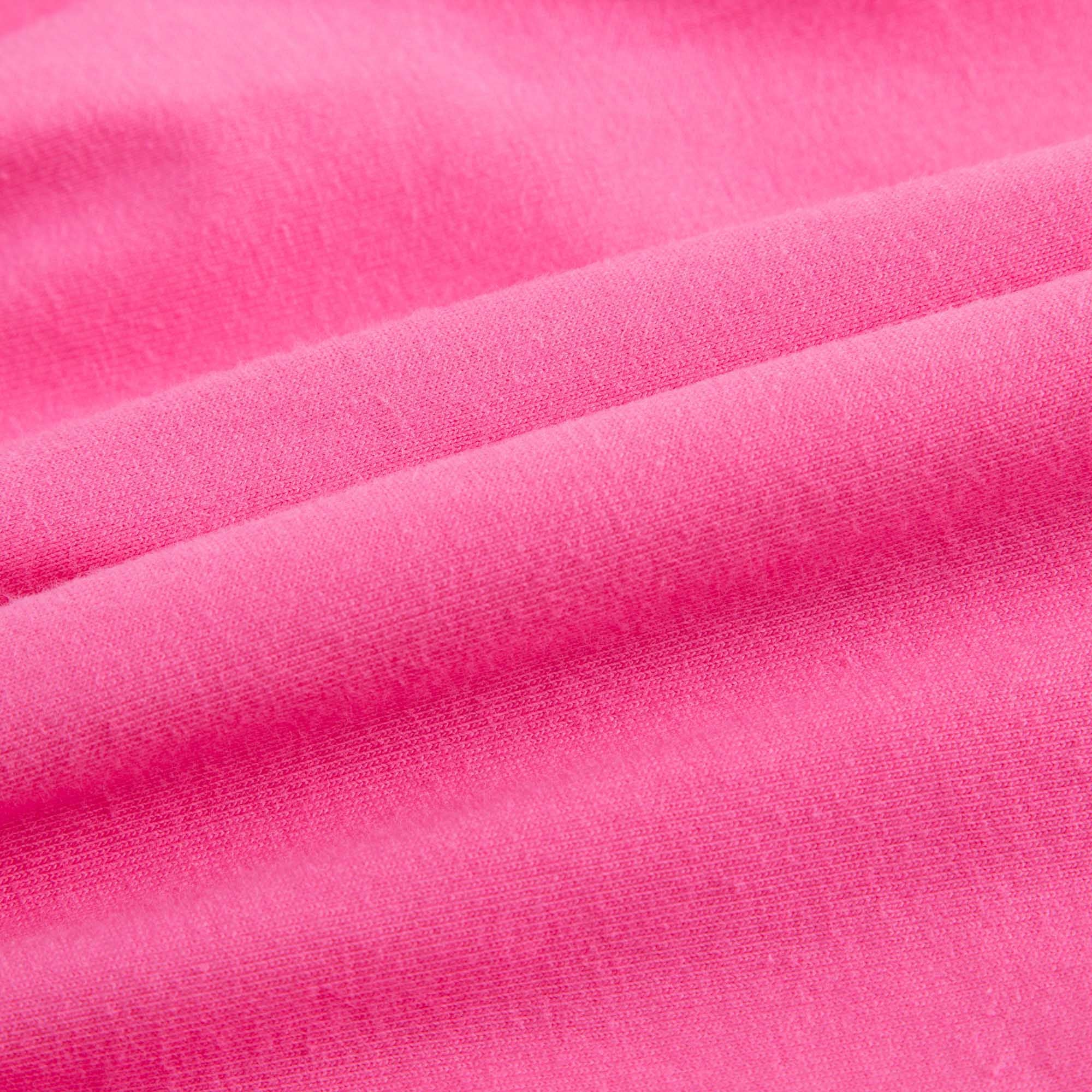 Girls Pink Cotton Jersey Dress
