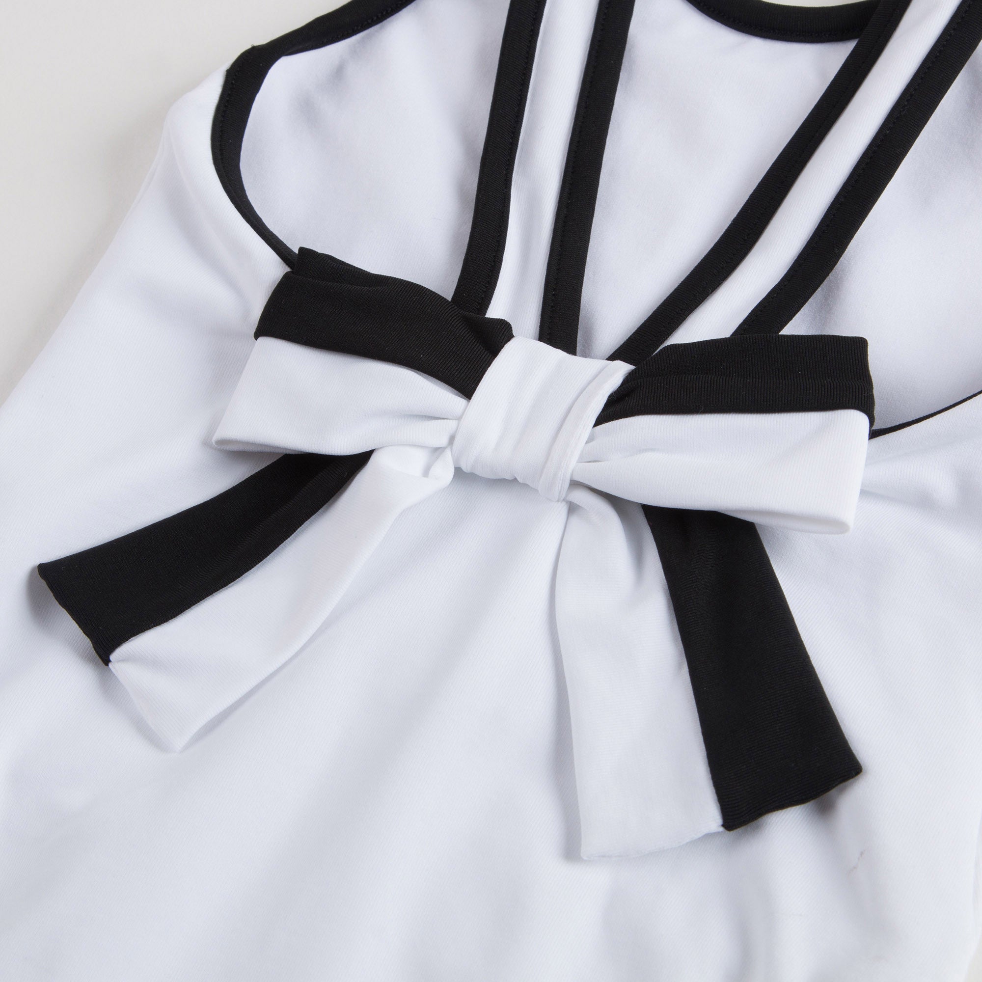 Girls White One-Piece Swimsuit