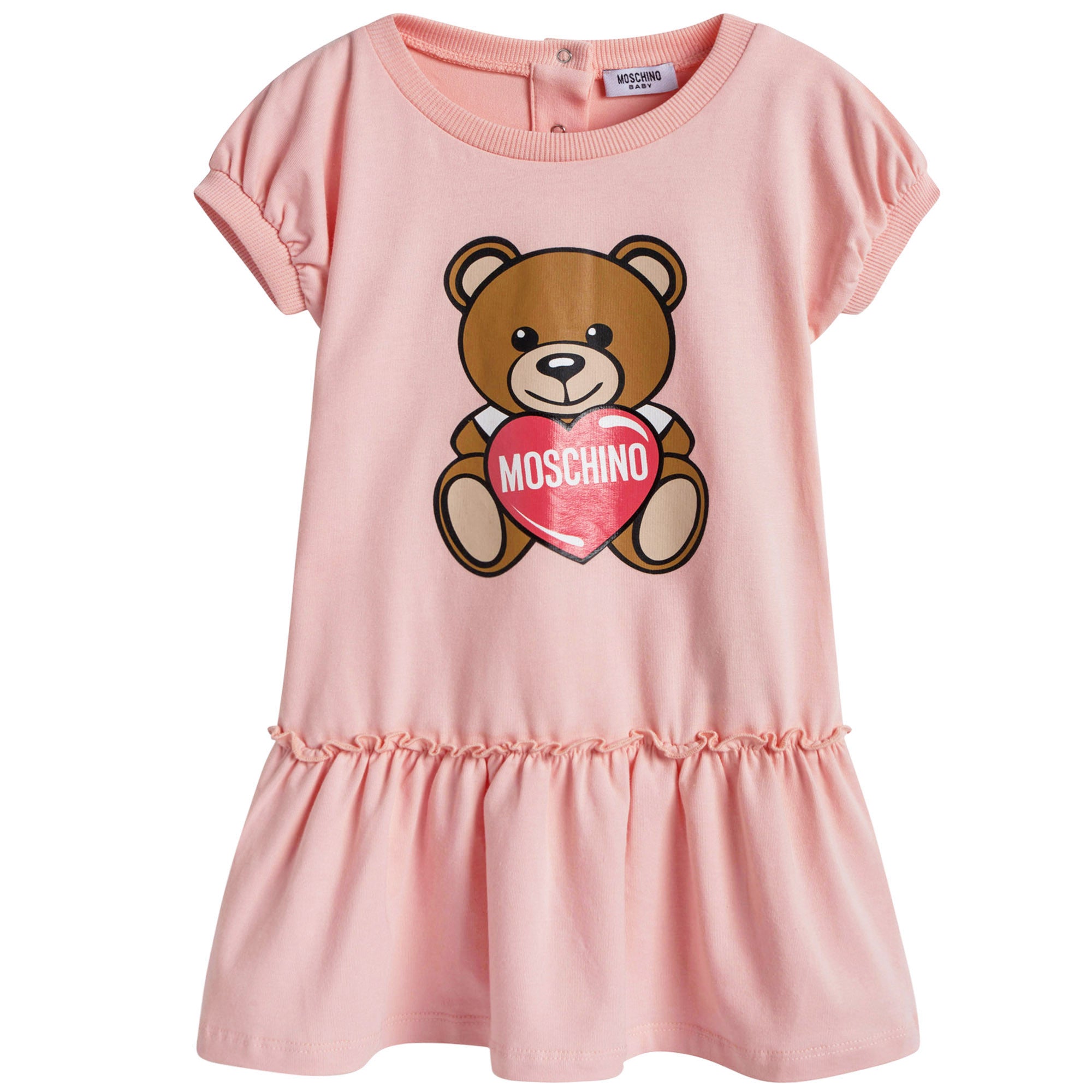 Baby Girls Pink Cotton Dress