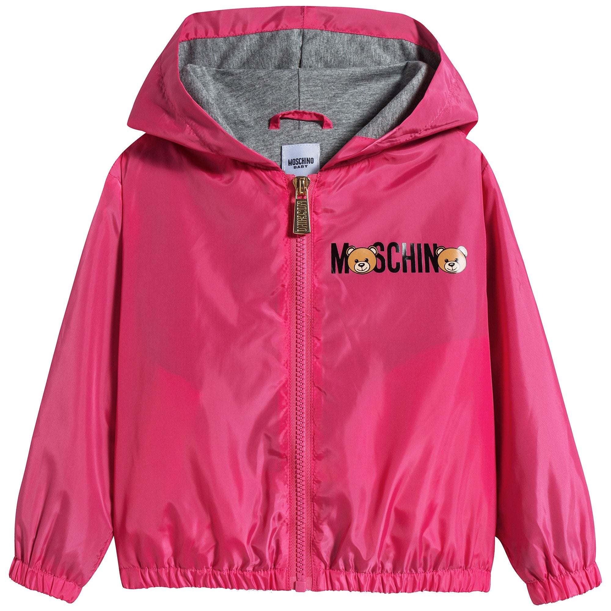 Baby Boys & Girls Fuxia Zip Jacket