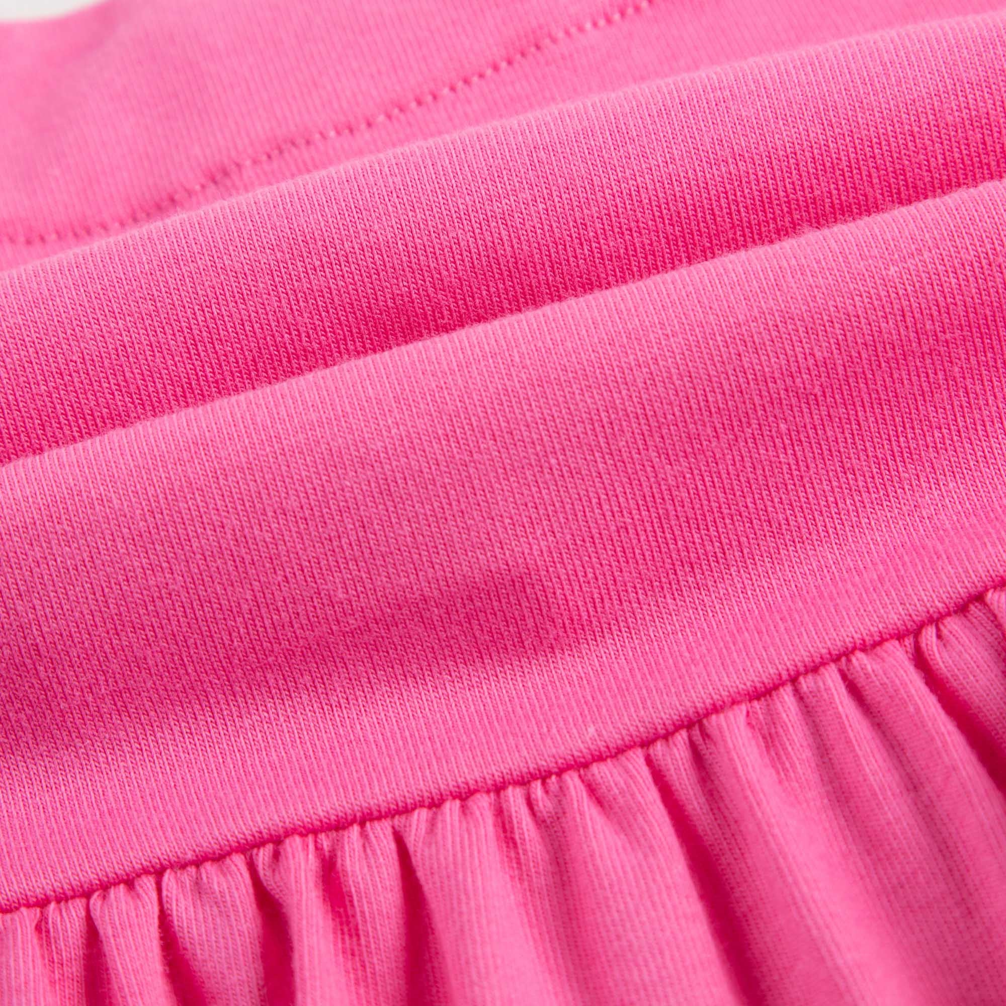 Baby Girls Dark Pink Cotton Blouse