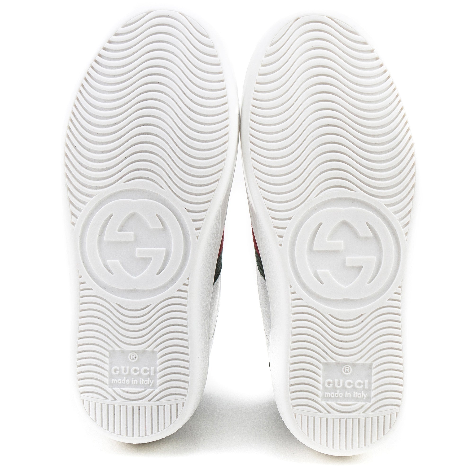 Girls White  Shoelace  Leather Trainers