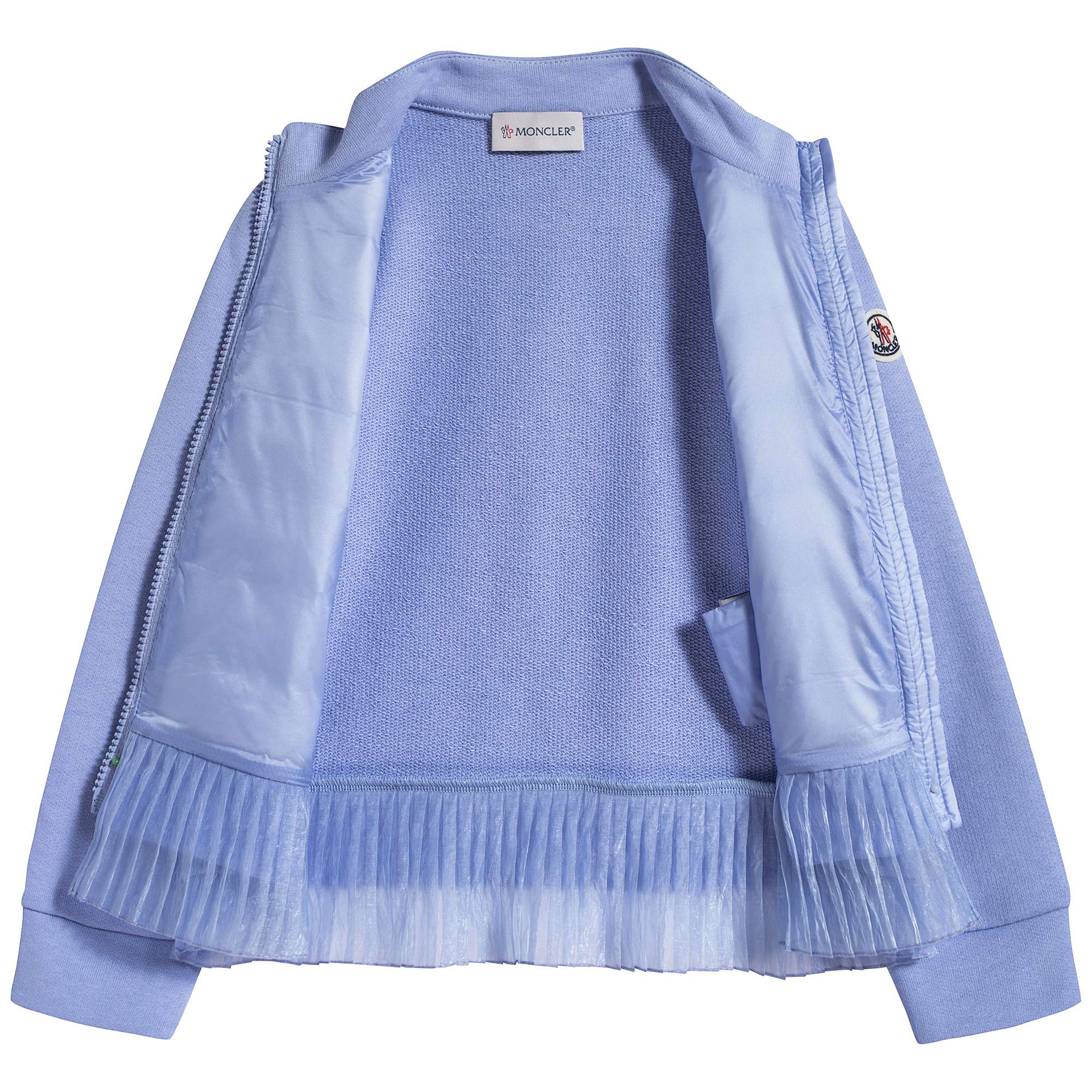 Girls Light Blue "MAGLIA" Cardigan