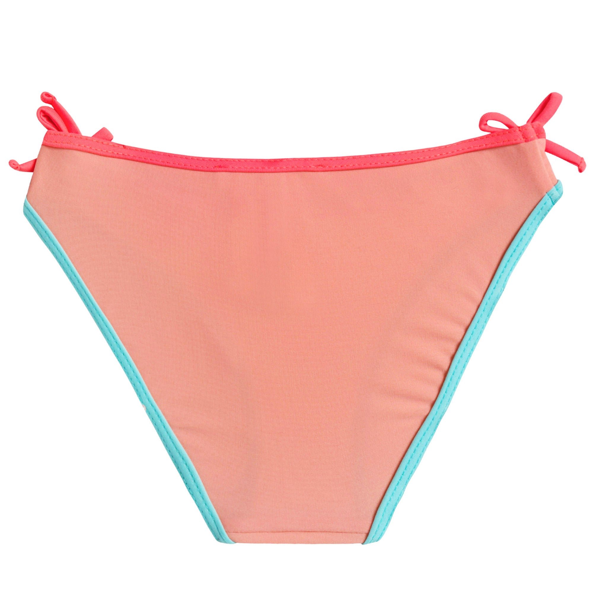Girls Orange Peach Bikini