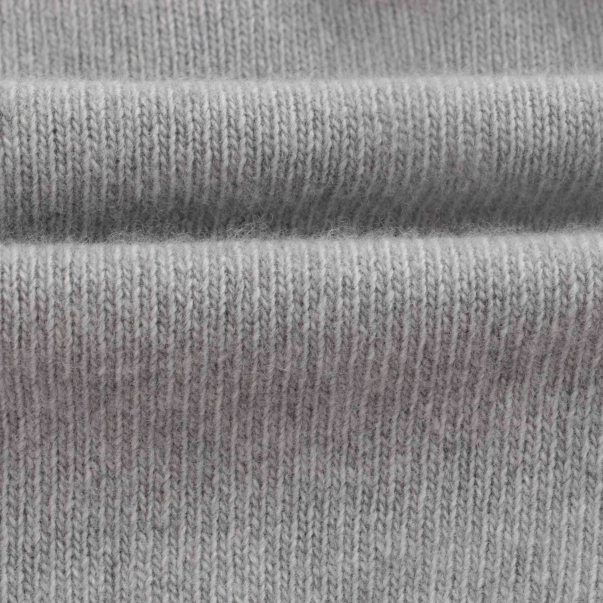 Girls Grey Balloon Wool Cardigan