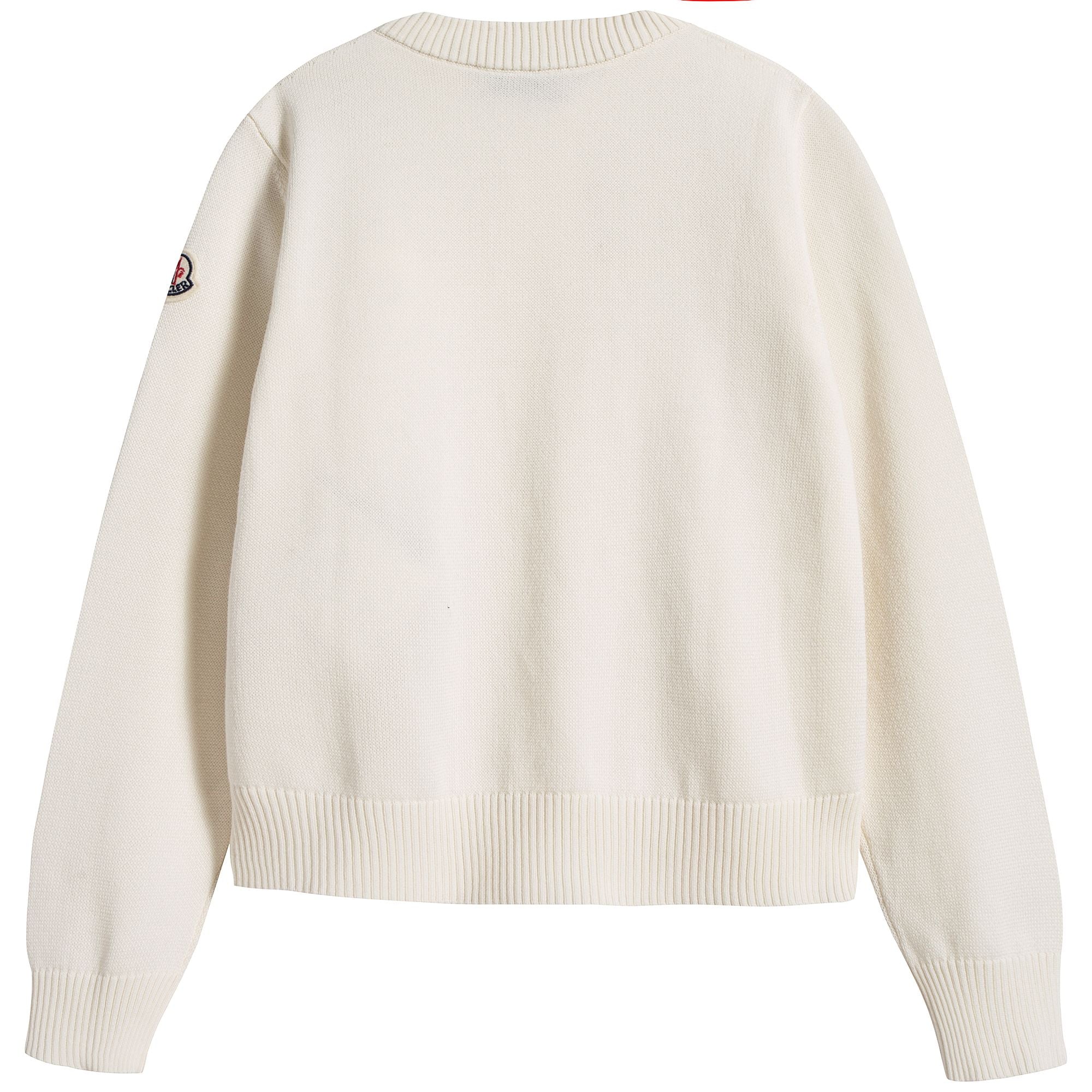 Girls Rice White "MAGLIA TRICOT" Cardigan