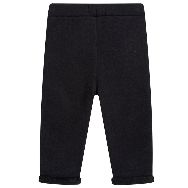 Baby Boys Grey Turn Up Cuffs Cotton Trouser - CÉMAROSE | Children's Fashion Store - 2