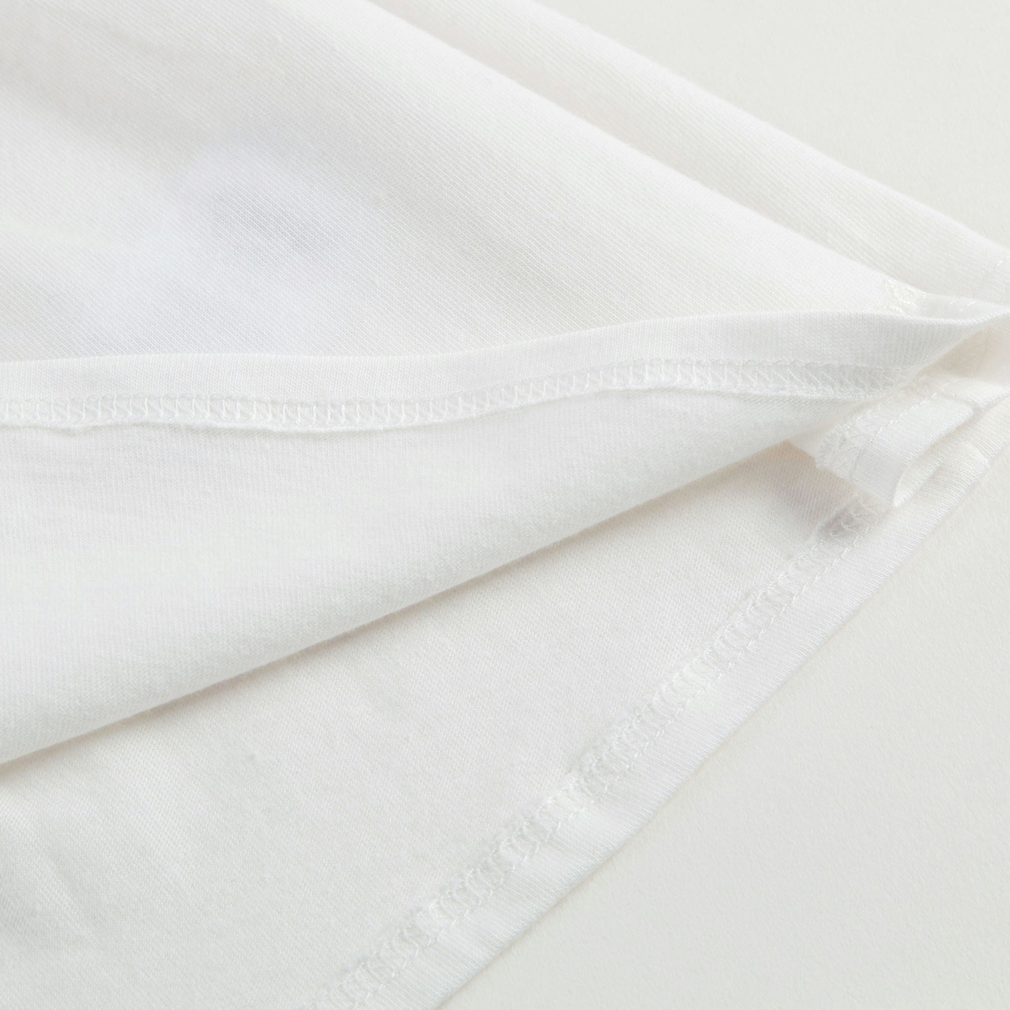 Baby Girls White Jersey Top