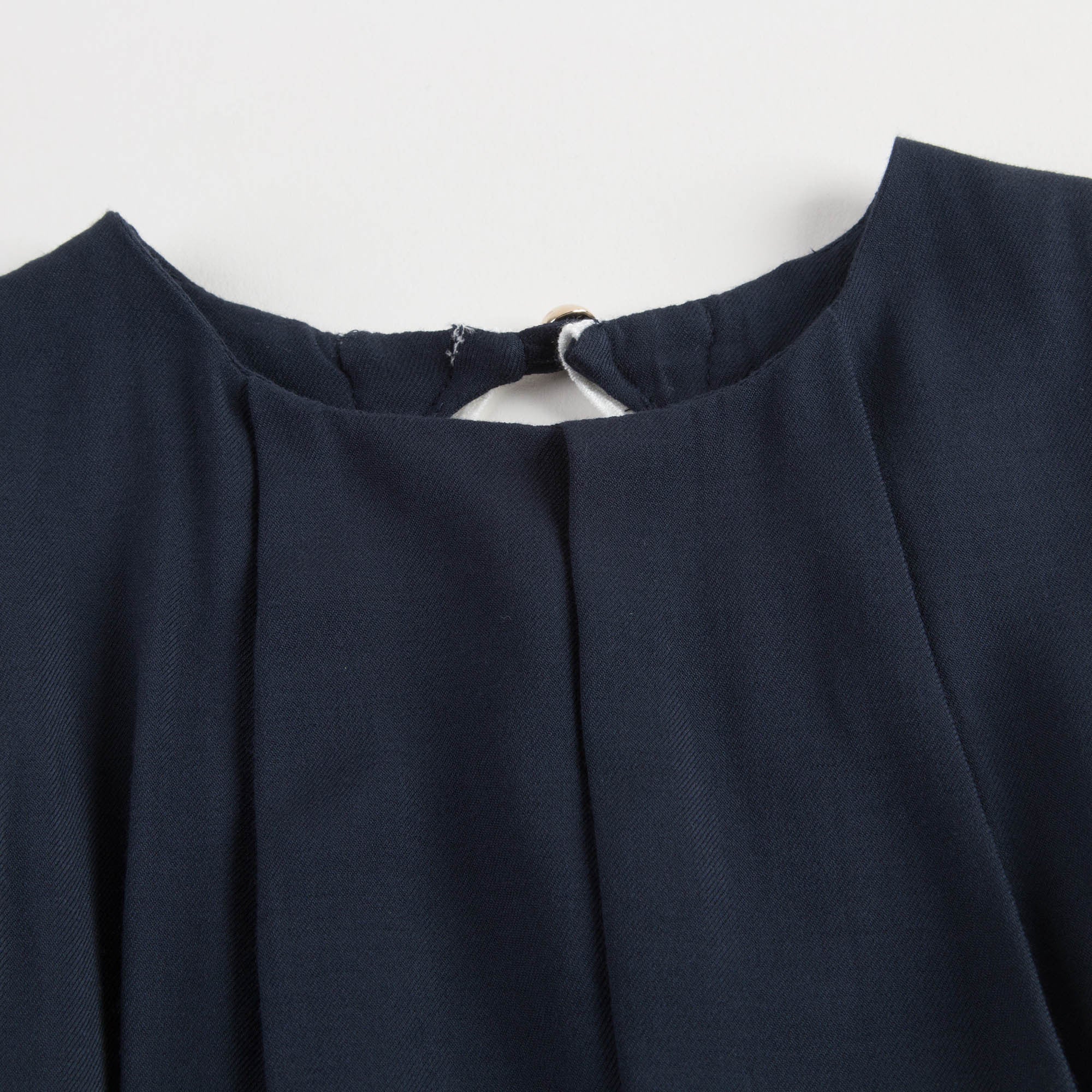 Girls Blue Viscose Dress