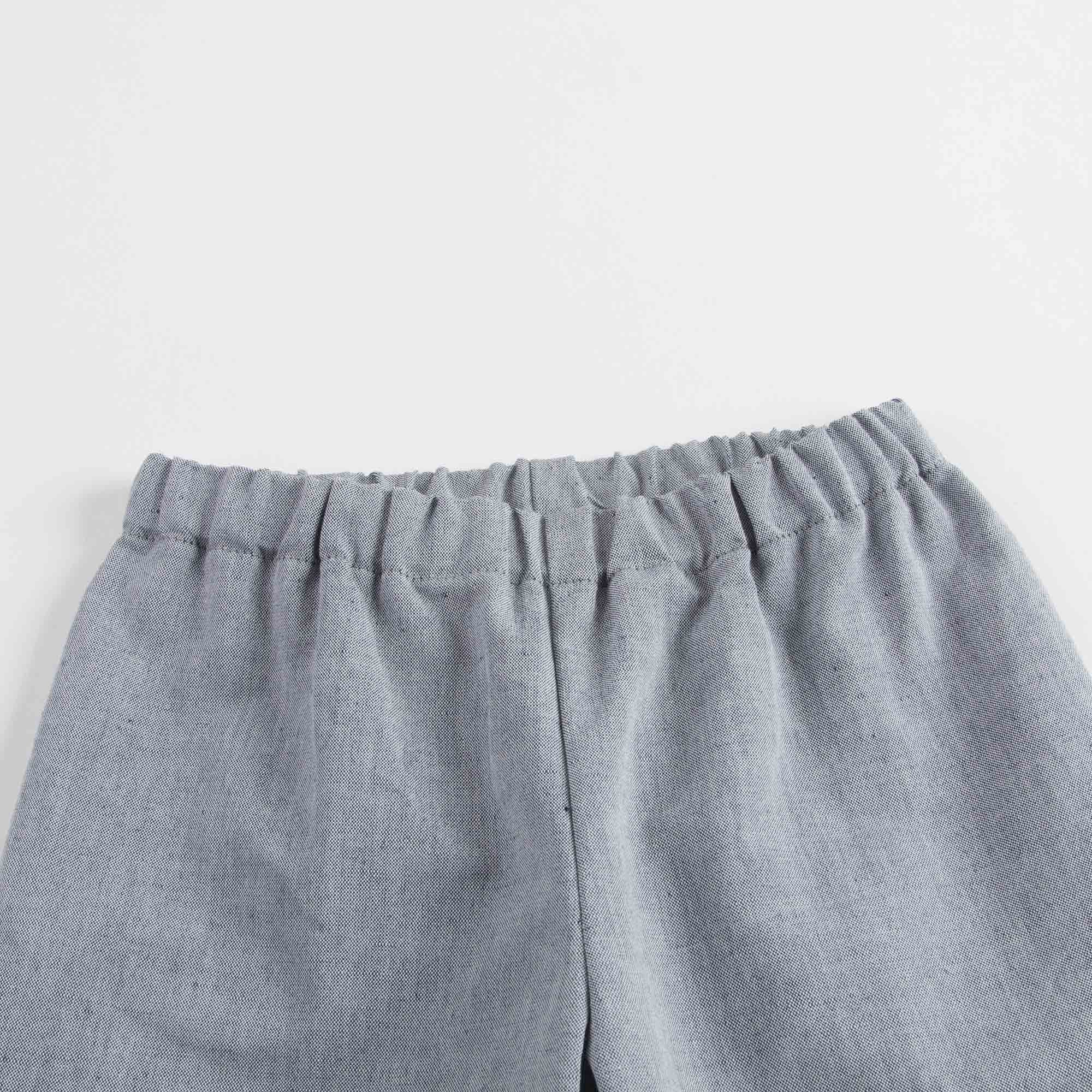Girls Grey Capri Pants