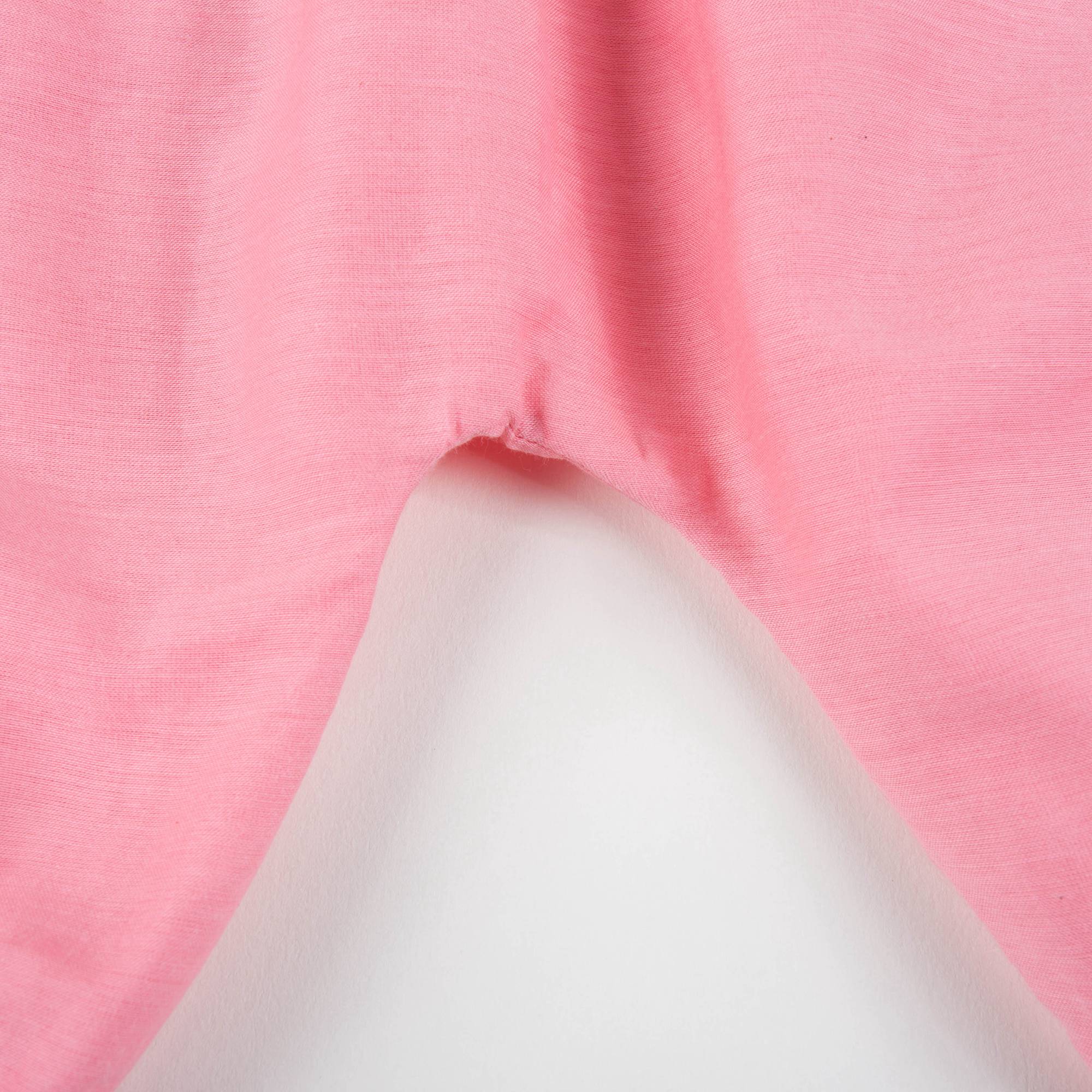 Baby Candy Pink Woven Trousers