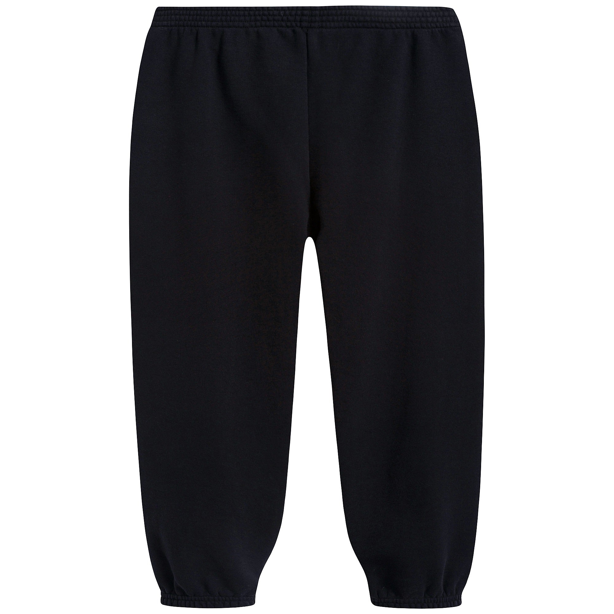 Boys & Girls Black Cotton Trousers