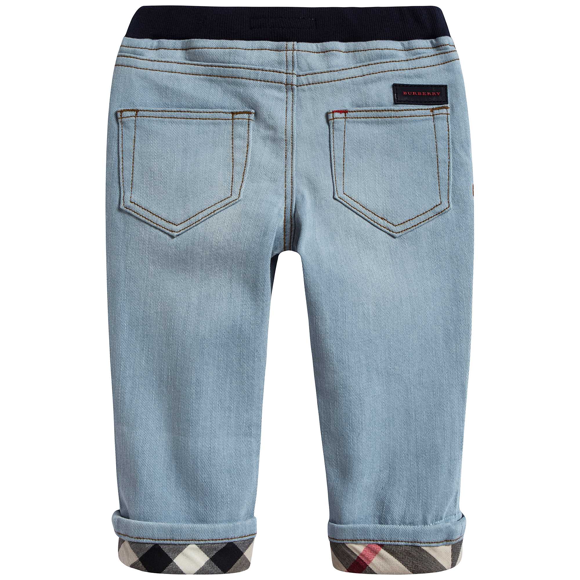 Baby Denim Blue Trousers