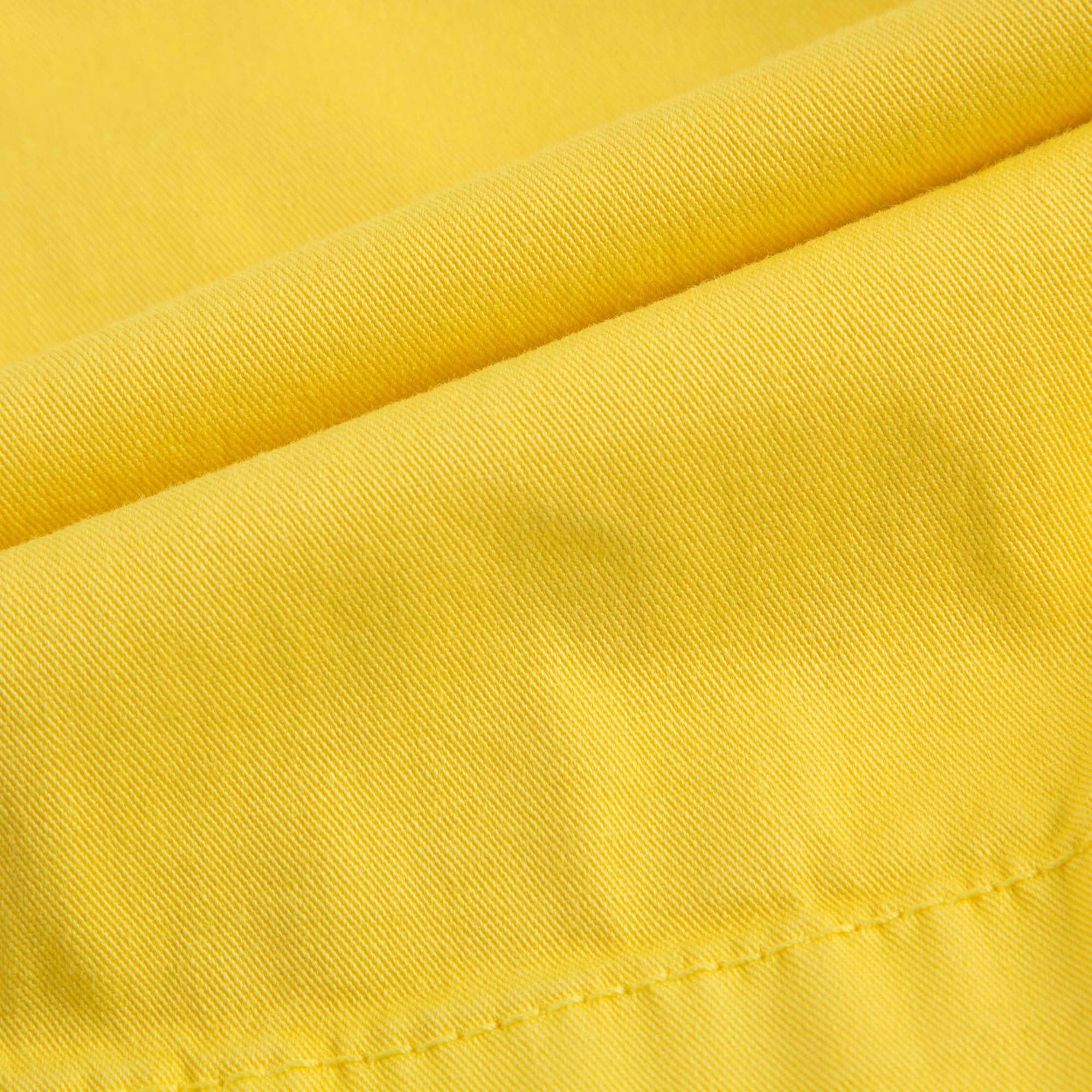 Boys Yellow Cotton Shorts
