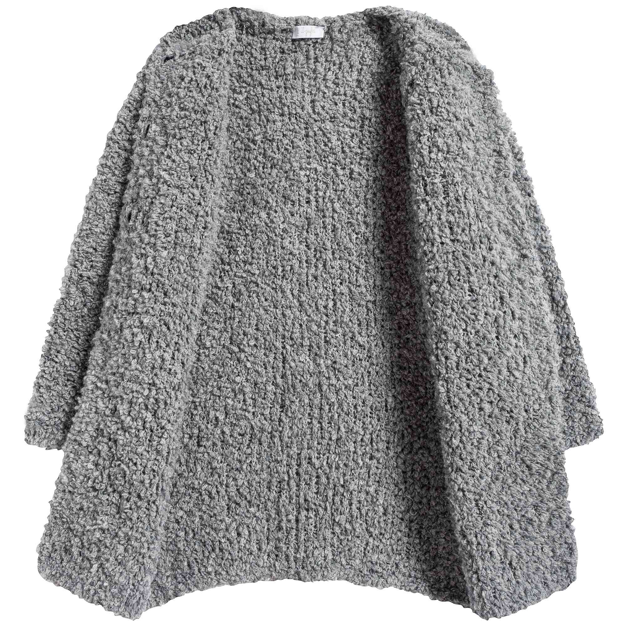 Girls Cloud Grey Cardigan