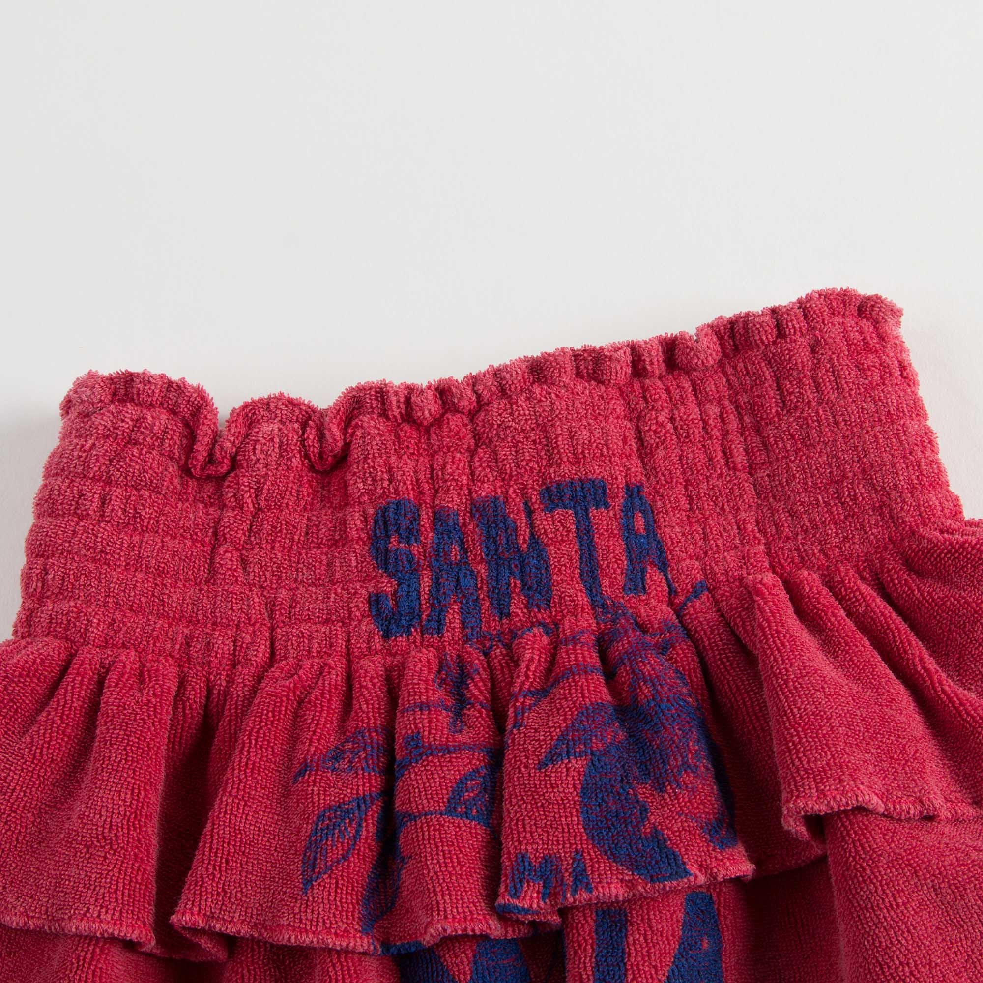 Girls Red "Santa Maria" Skirt