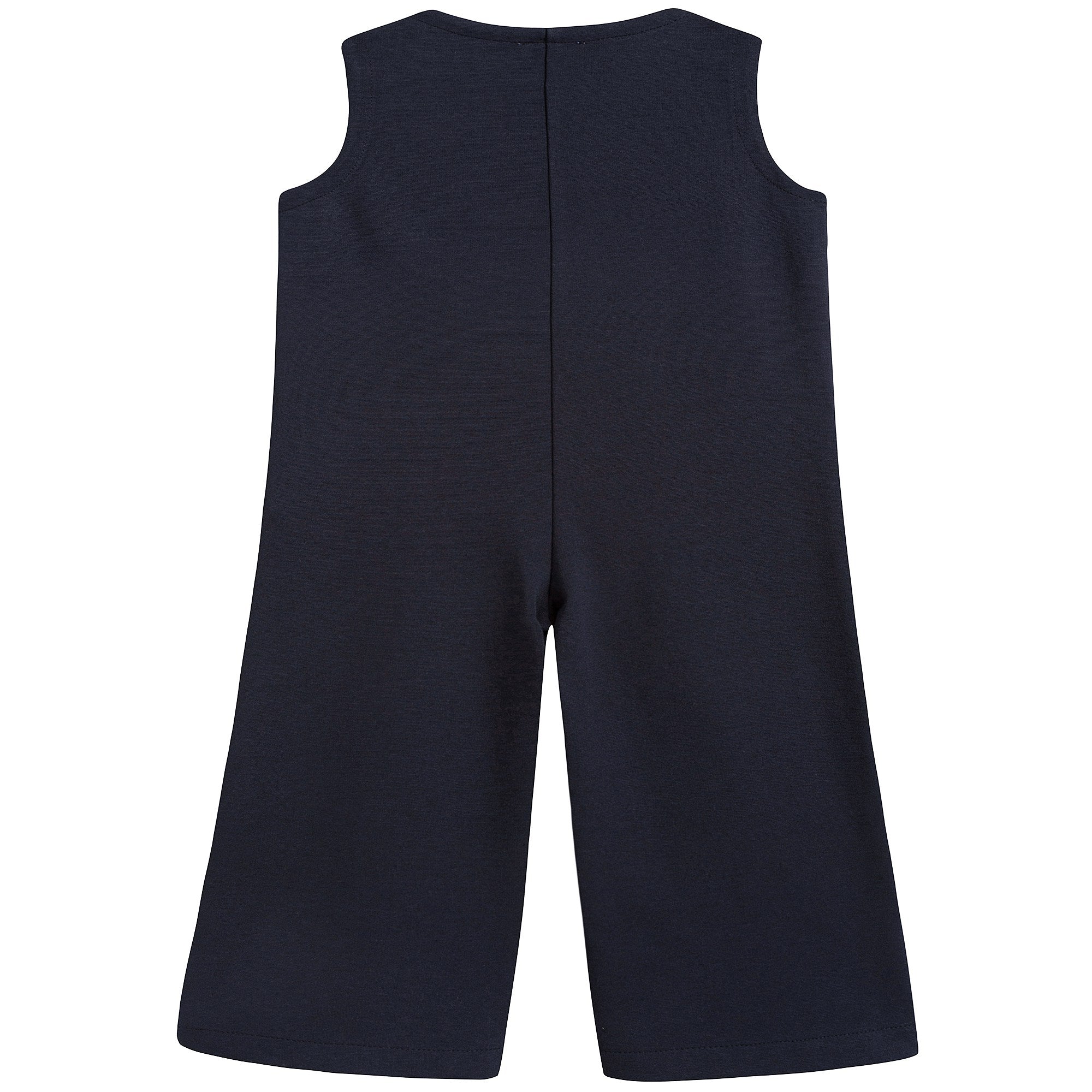 Girls Navy Blue Dungarees