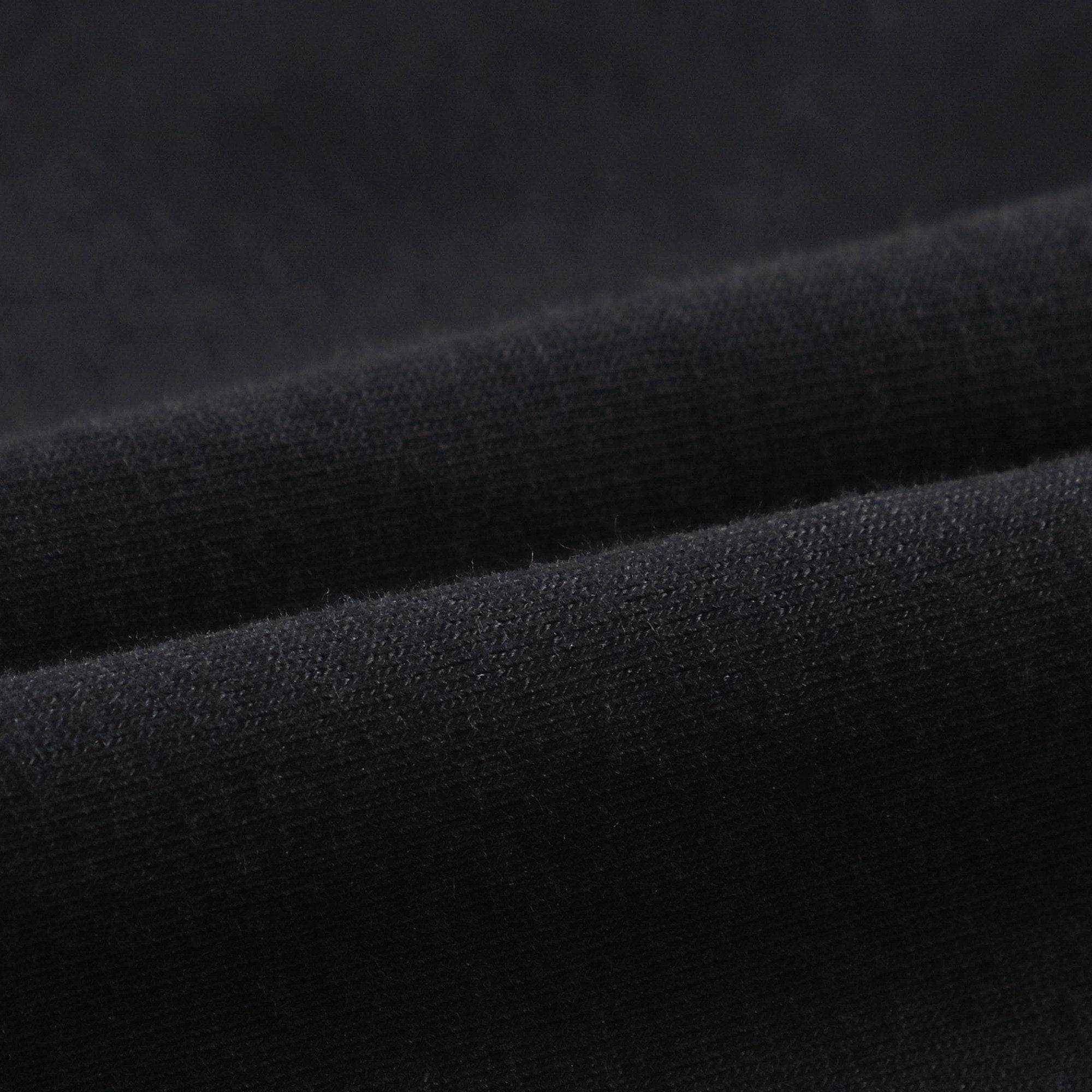 Boys & Girls Black Logo Cotton T-Shirt