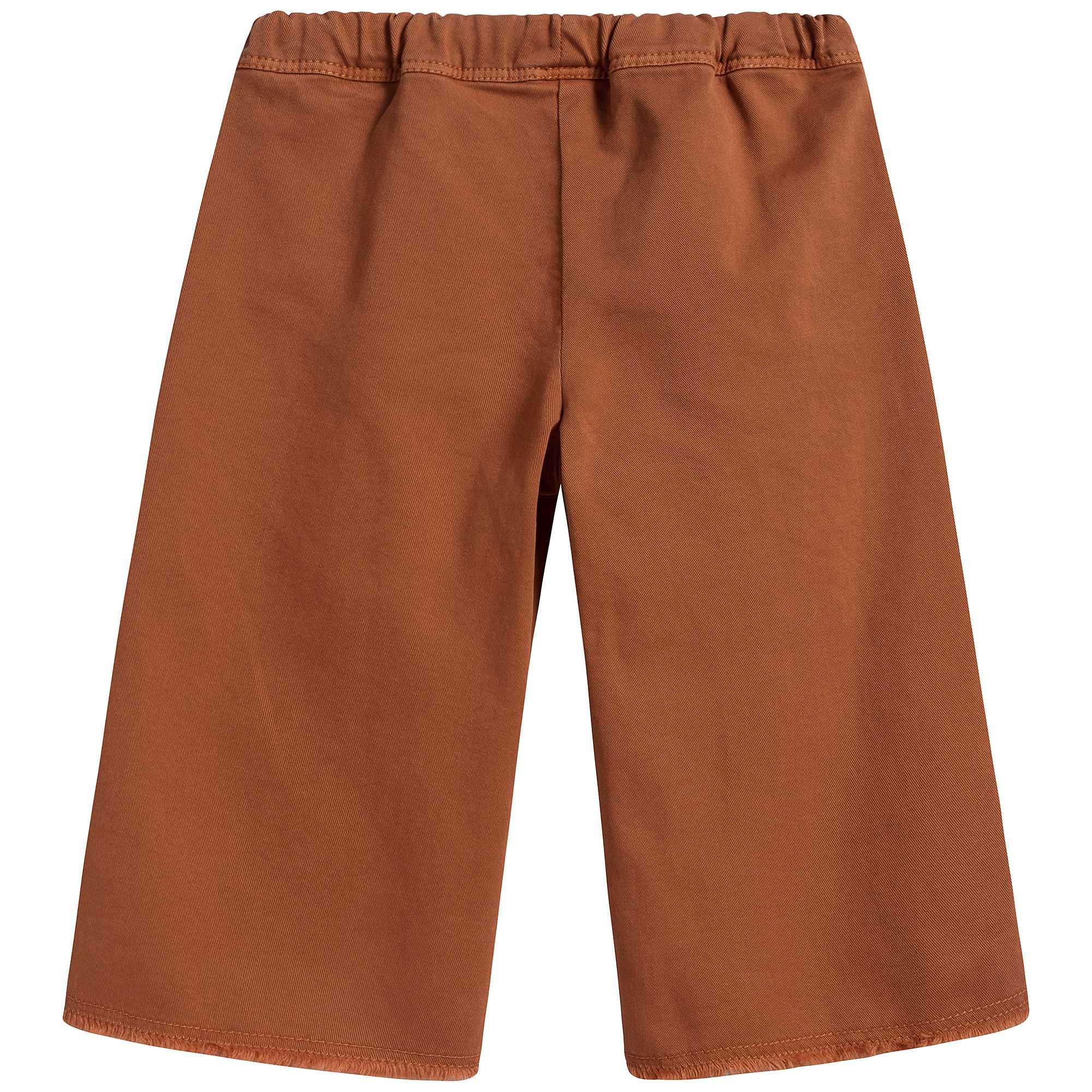 Girls Cinnamon Cotton Trousers